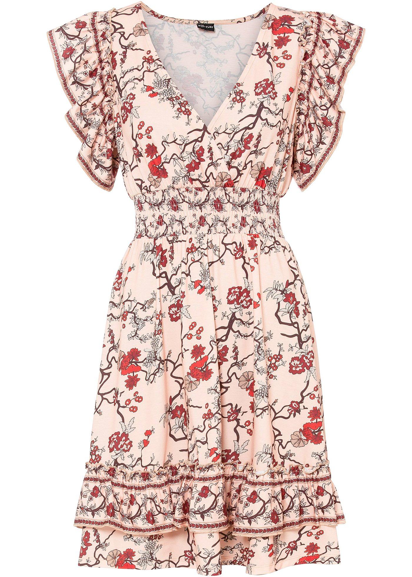Bedrucktes Kleid