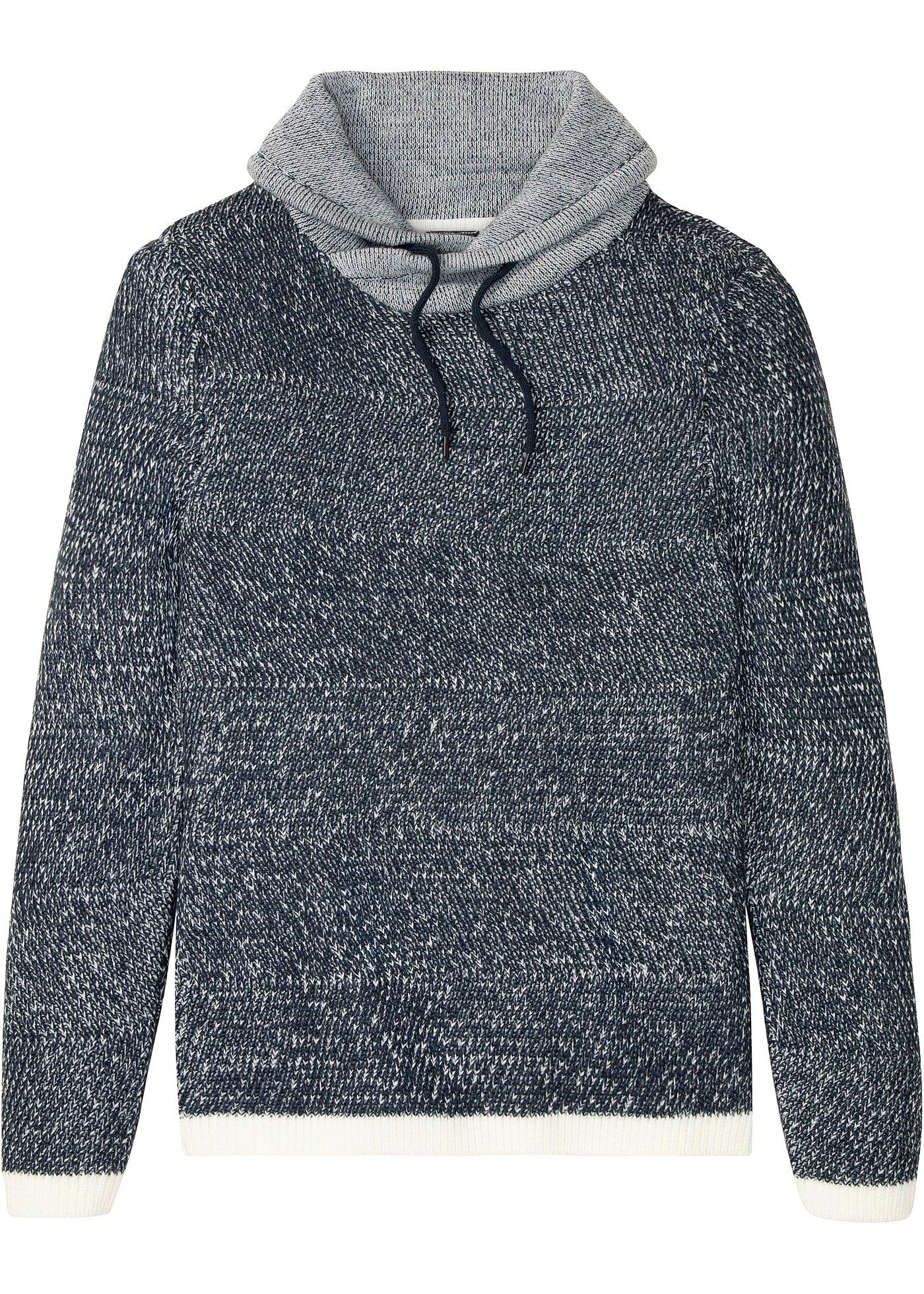 Pullover mit Schalkragen