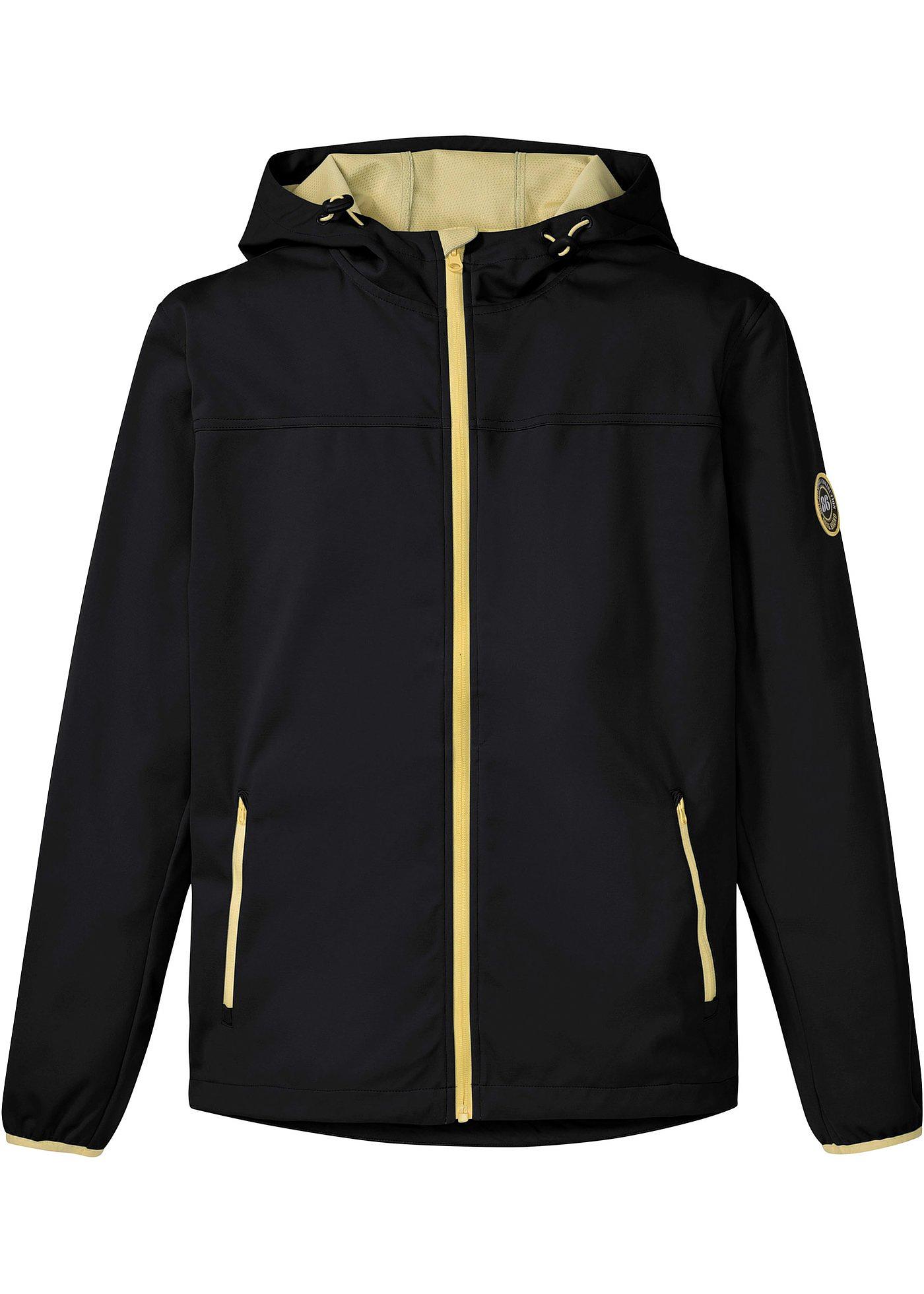 Leichte Softshelljacke mit einem Badge auf dem Ärmel (91449095) in schwarz