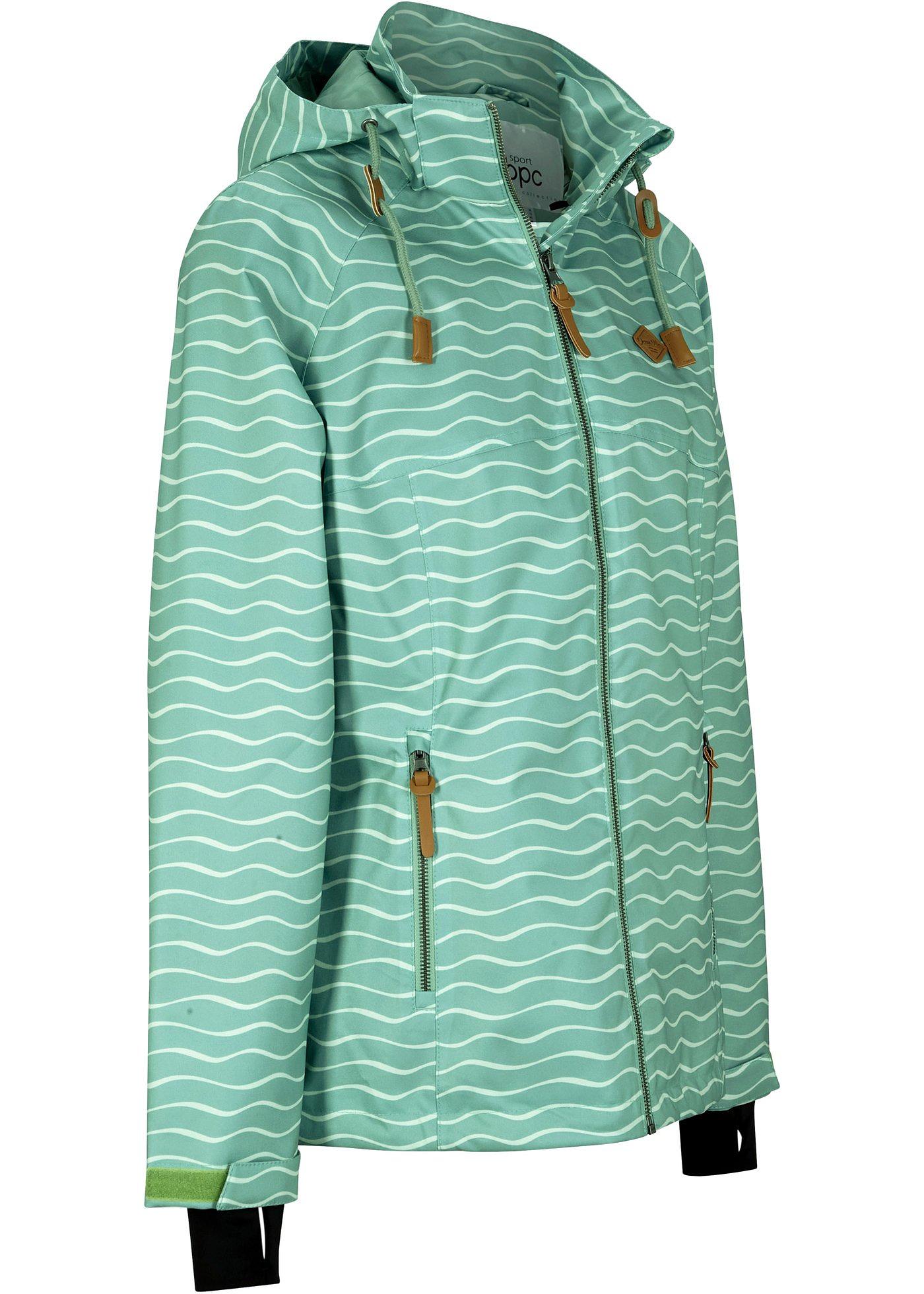 Winddichte Regenjacke (93706895) in salbeigrün