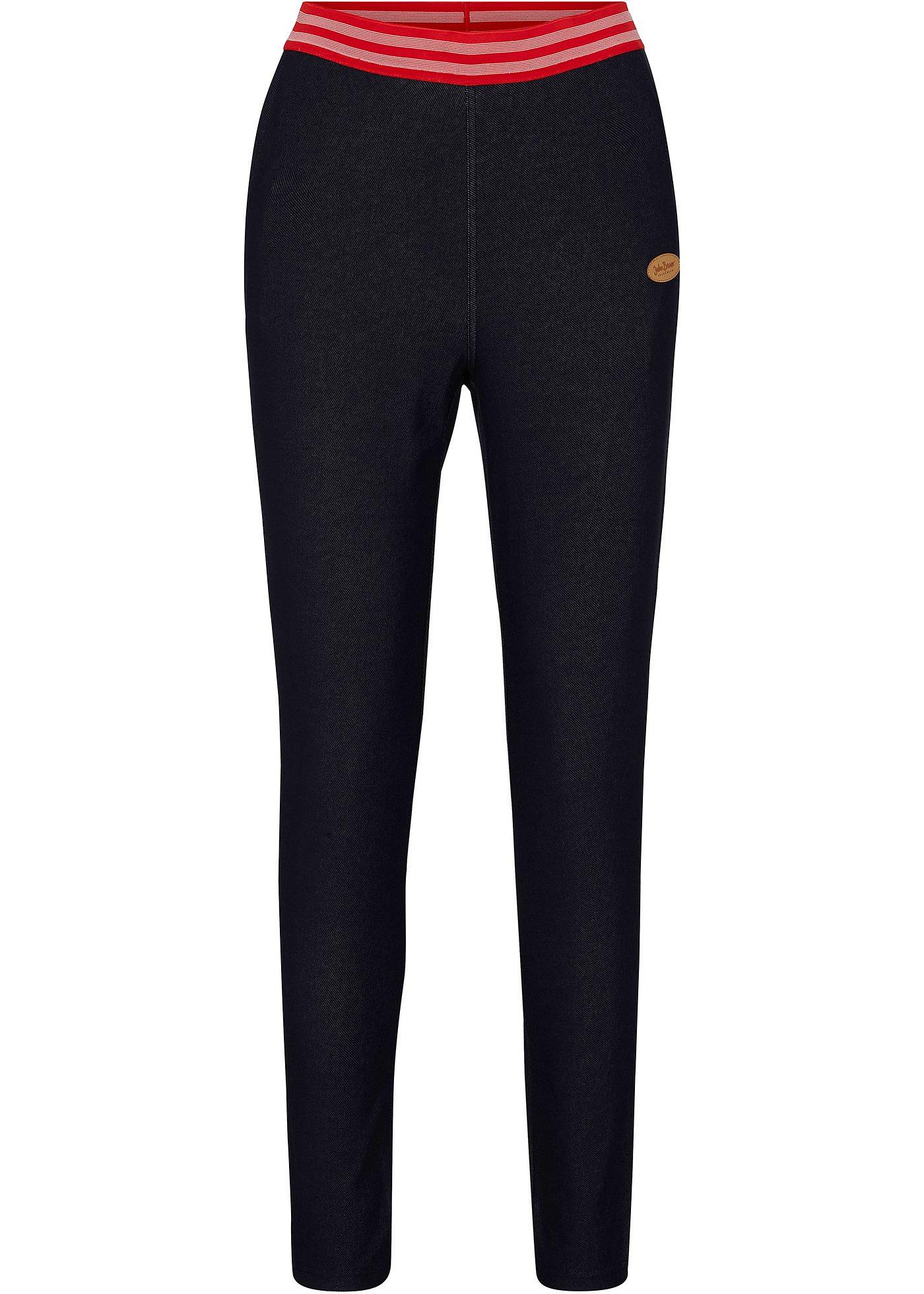 Leggings in Jeansoptik und Gummibund (94054295) in blau