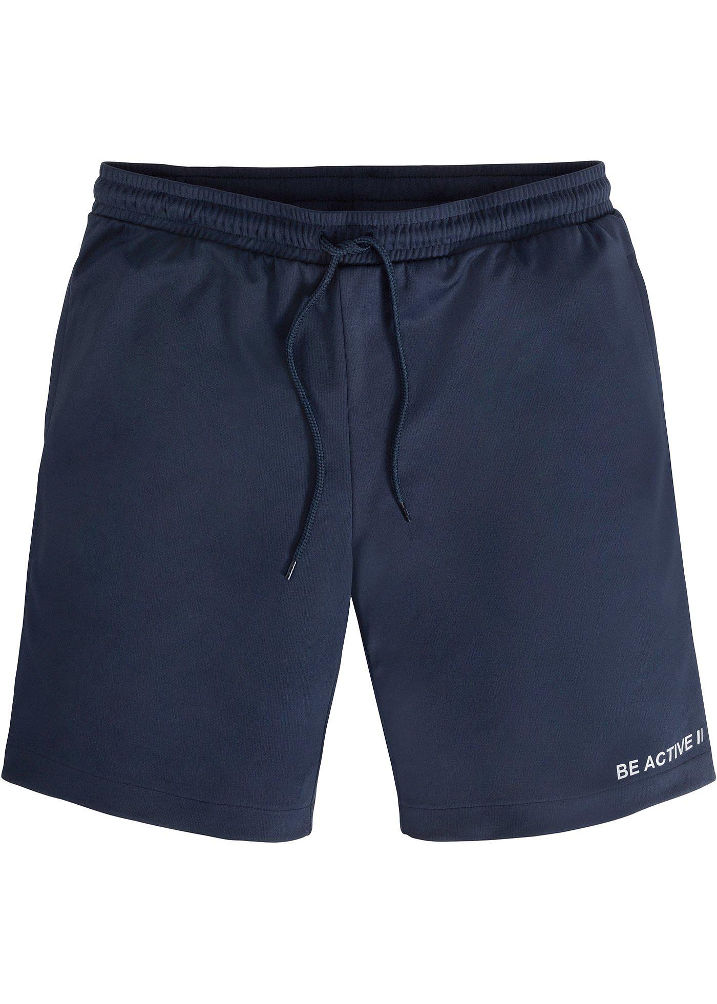Lässig leichte Sporthose aus Funtkionsmaterial (91822095) in dunkelblau bedruckt