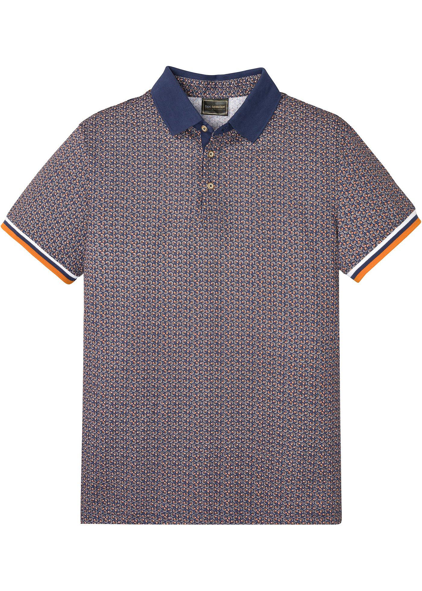Jersey Poloshirt aus reiner Bio-Baumwolle, Kurzarm