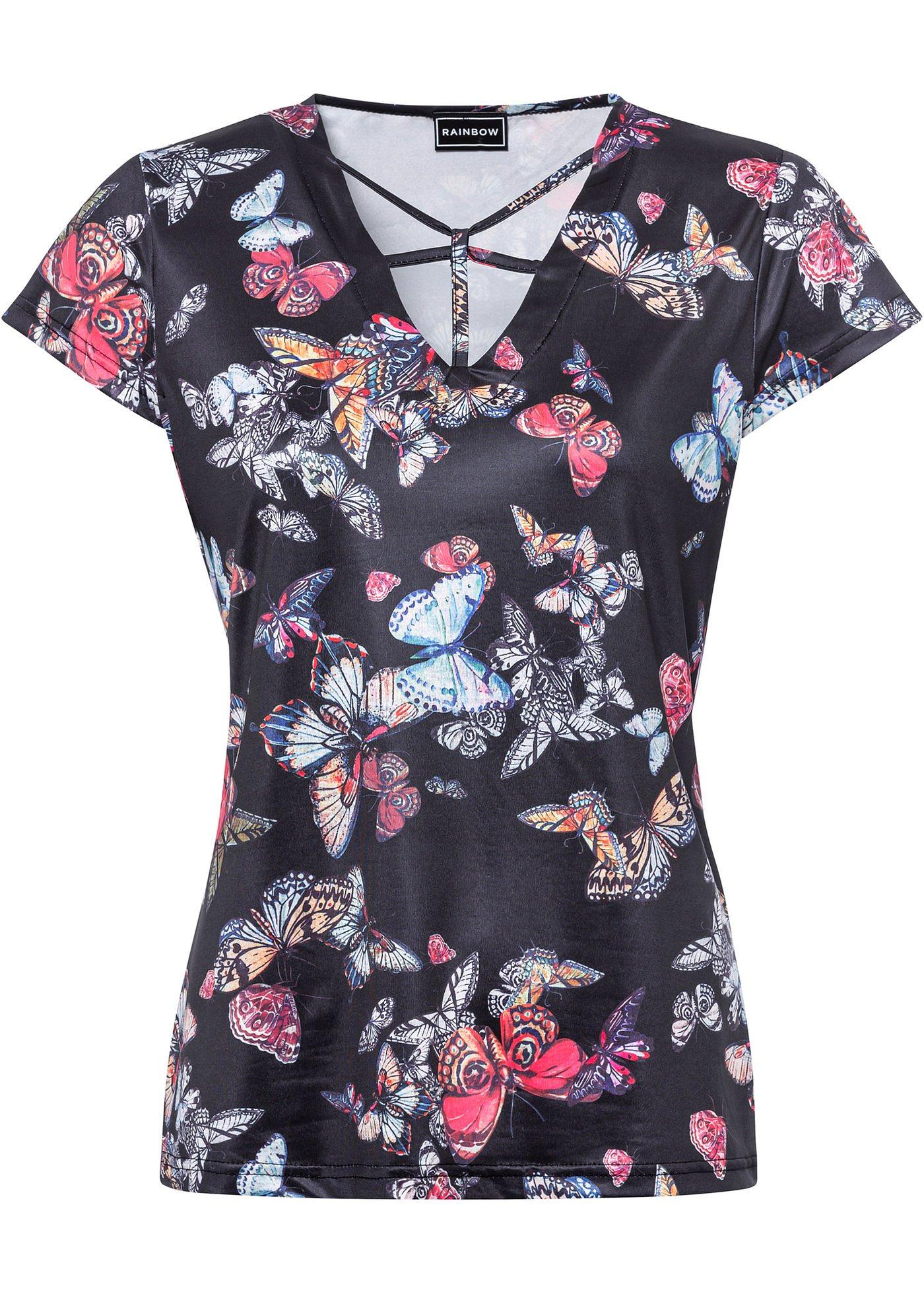 Shirt (95846595) in schwarz bedruckt