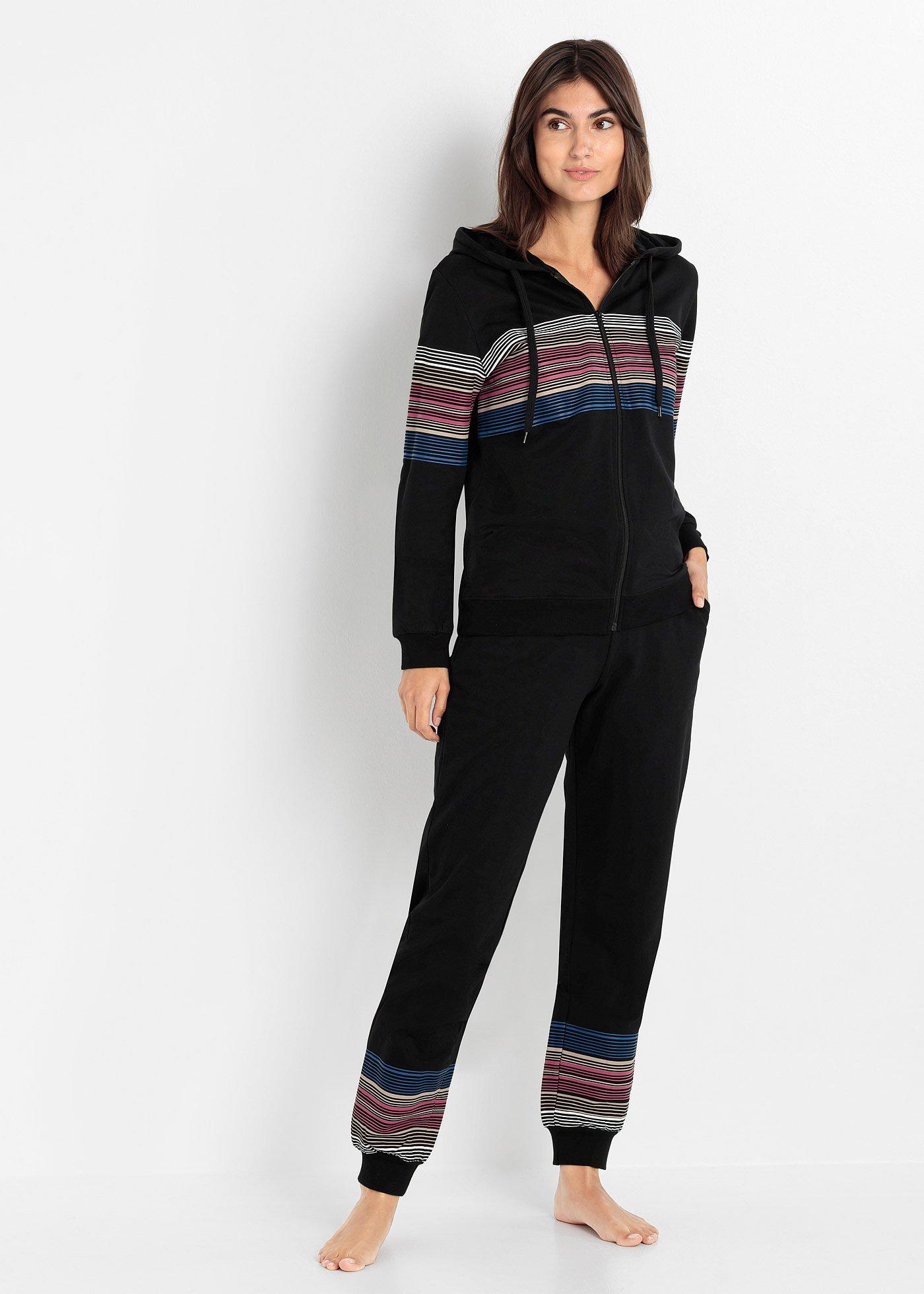 Damen Homewear Set 2-teilig - Gemütlicher Schlafanzug Baumwolle