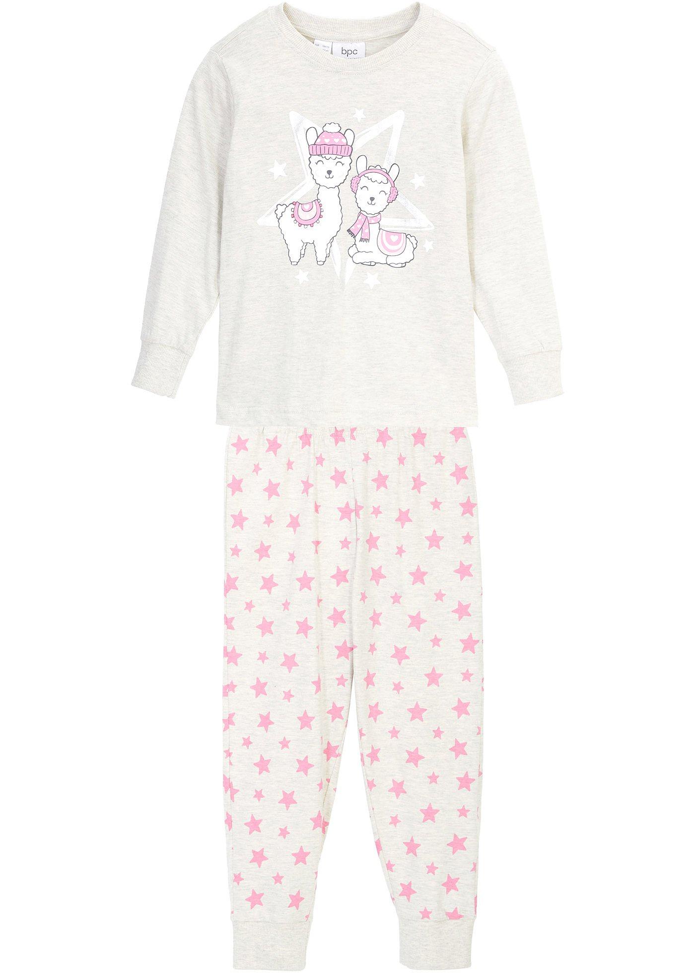 Pyjama aus reiner Bio-Baumwolle (2-tlg. Set)