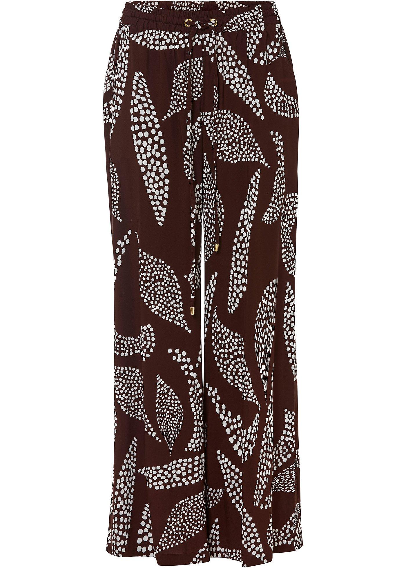 Marlenehose aus fließender Viskose