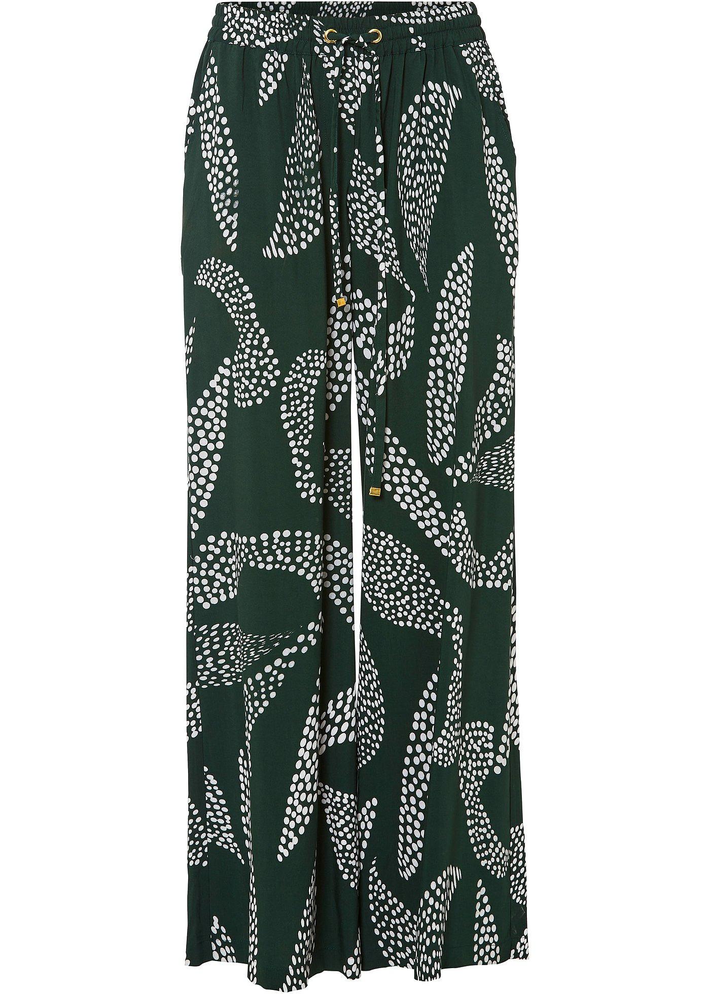 Marlenehose aus fließender Viskose