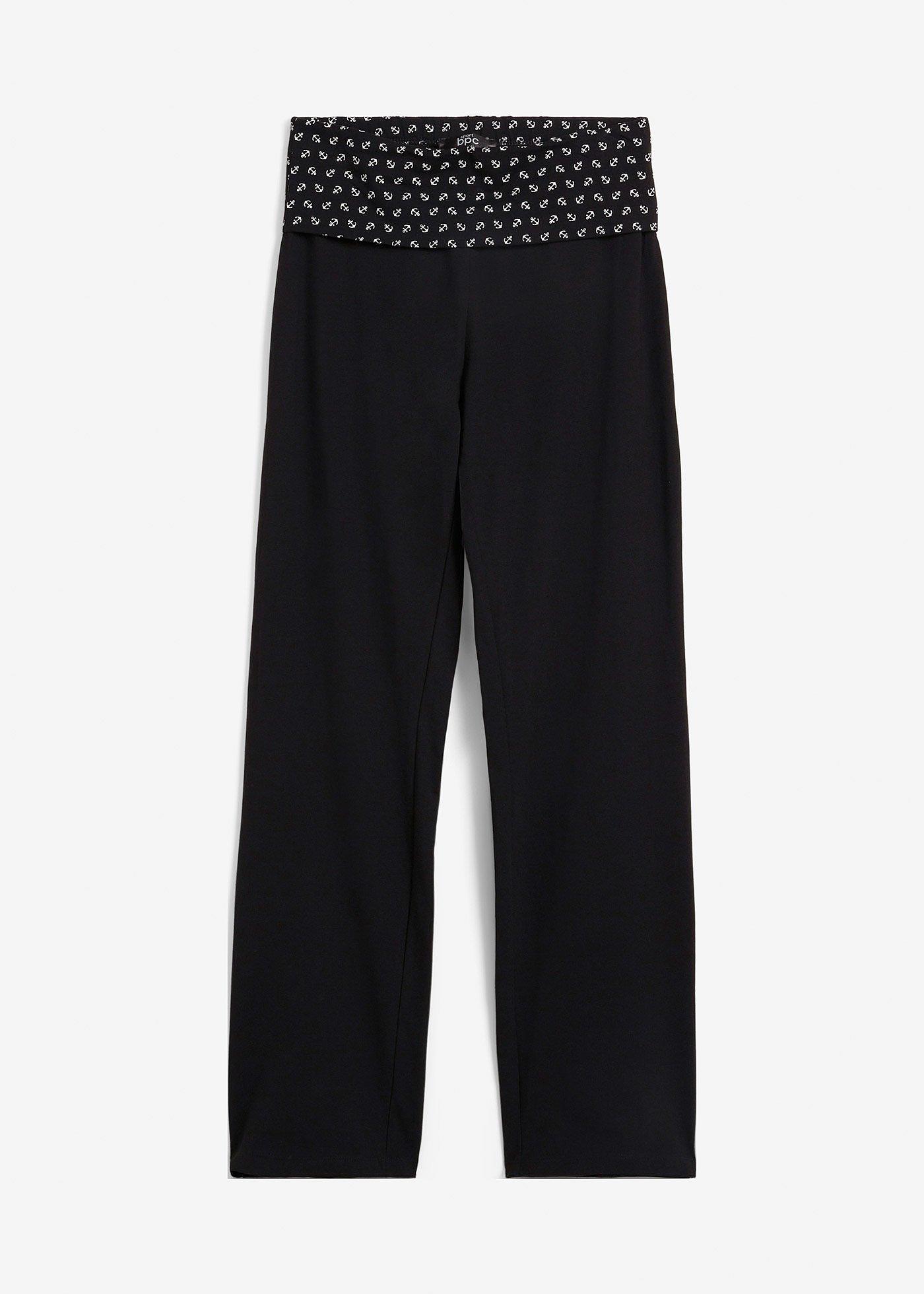 Jersey-Hose mit umschlagbaren Bund, Straight