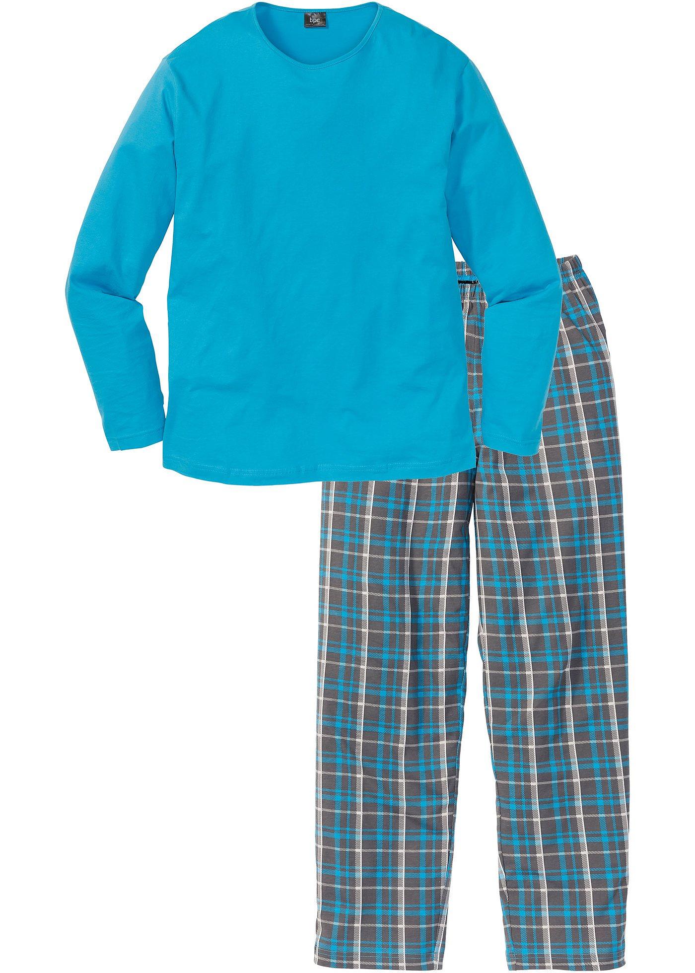 Pyjama aus reiner Baumwolle und mit langen Ärmeln
