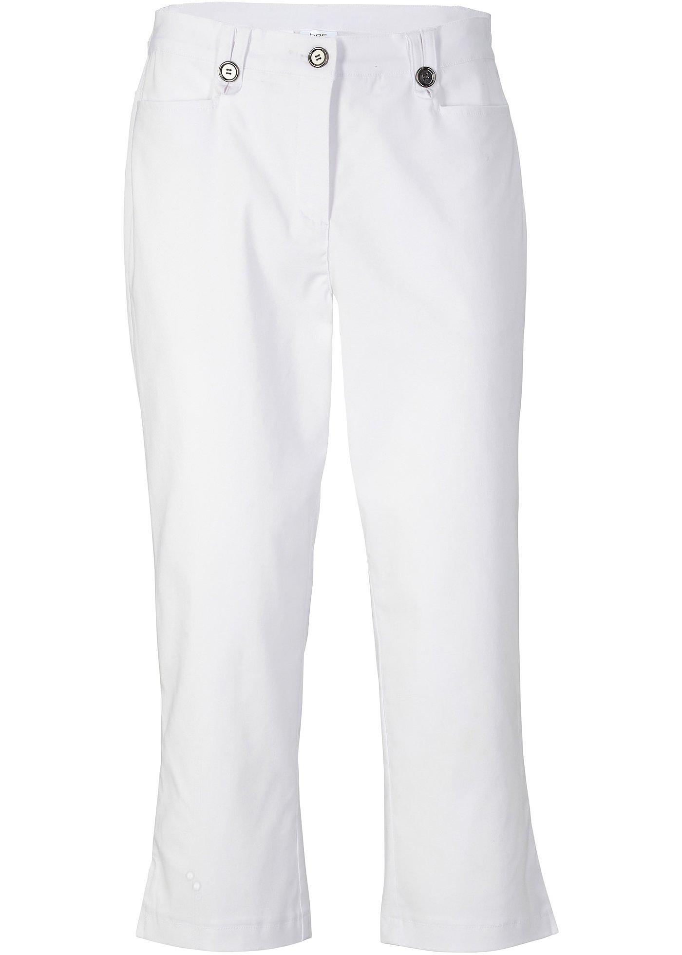 7/8-Bengalin-Hose mit Schlitz und Bequembund