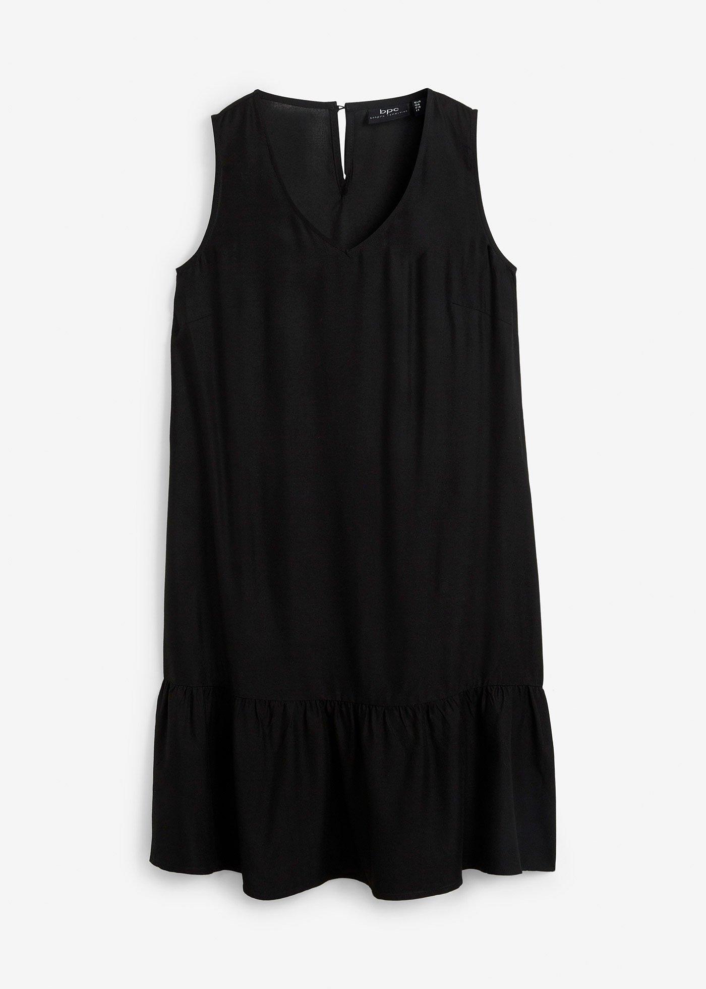 Kurzes Kleid aus fließender Viskose