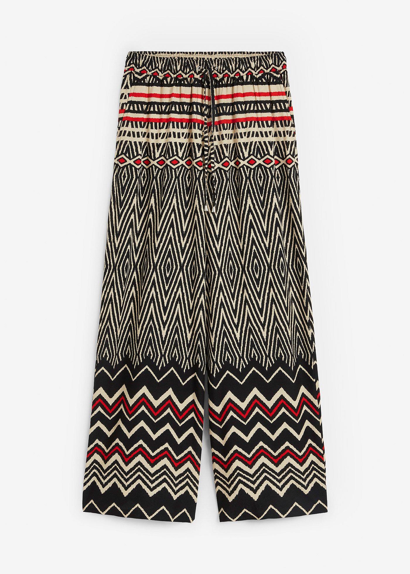 Marlenehose aus fließender Viskose