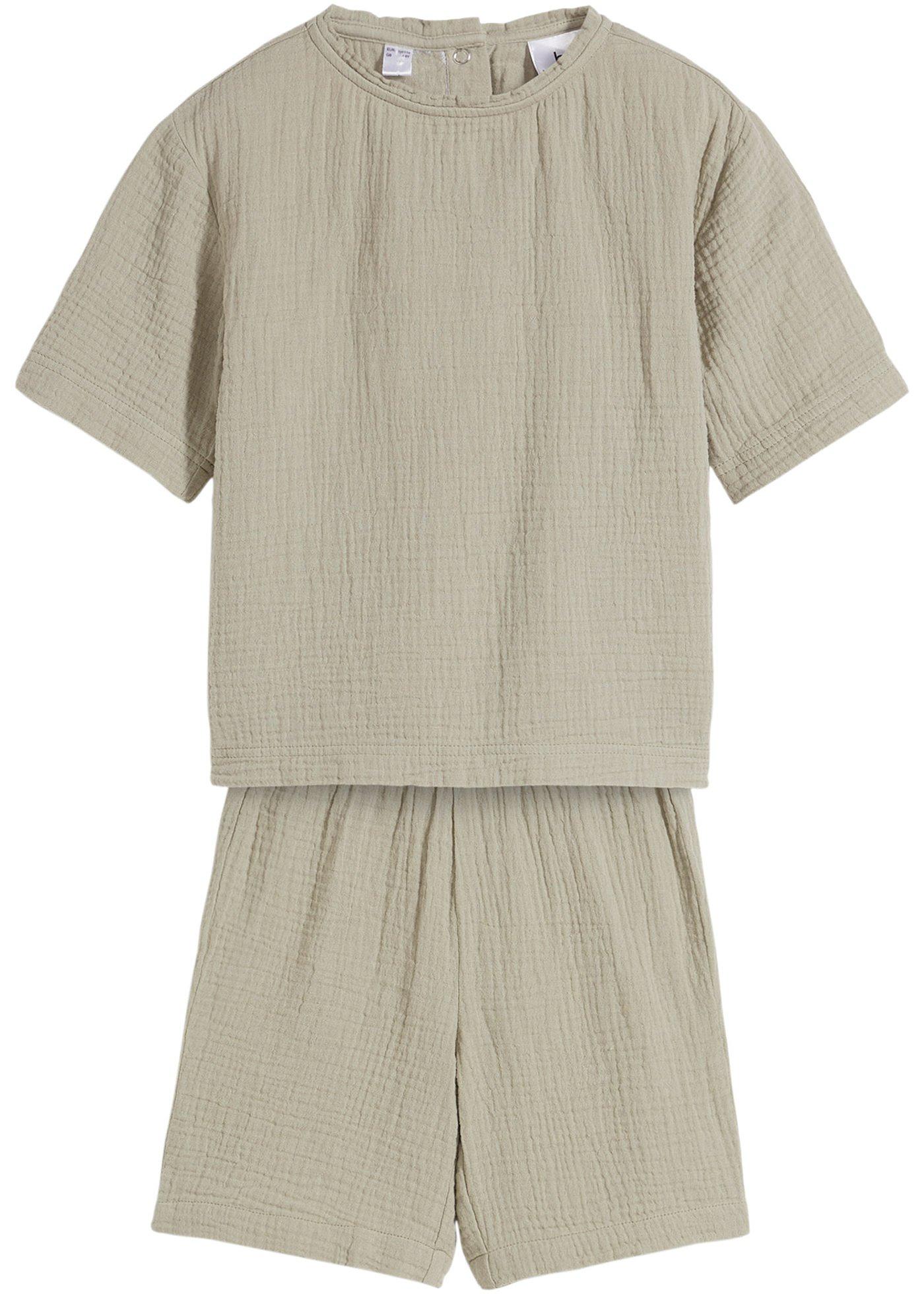 Jungen Musselin Hemd und Shorts (2-tlg.Set)