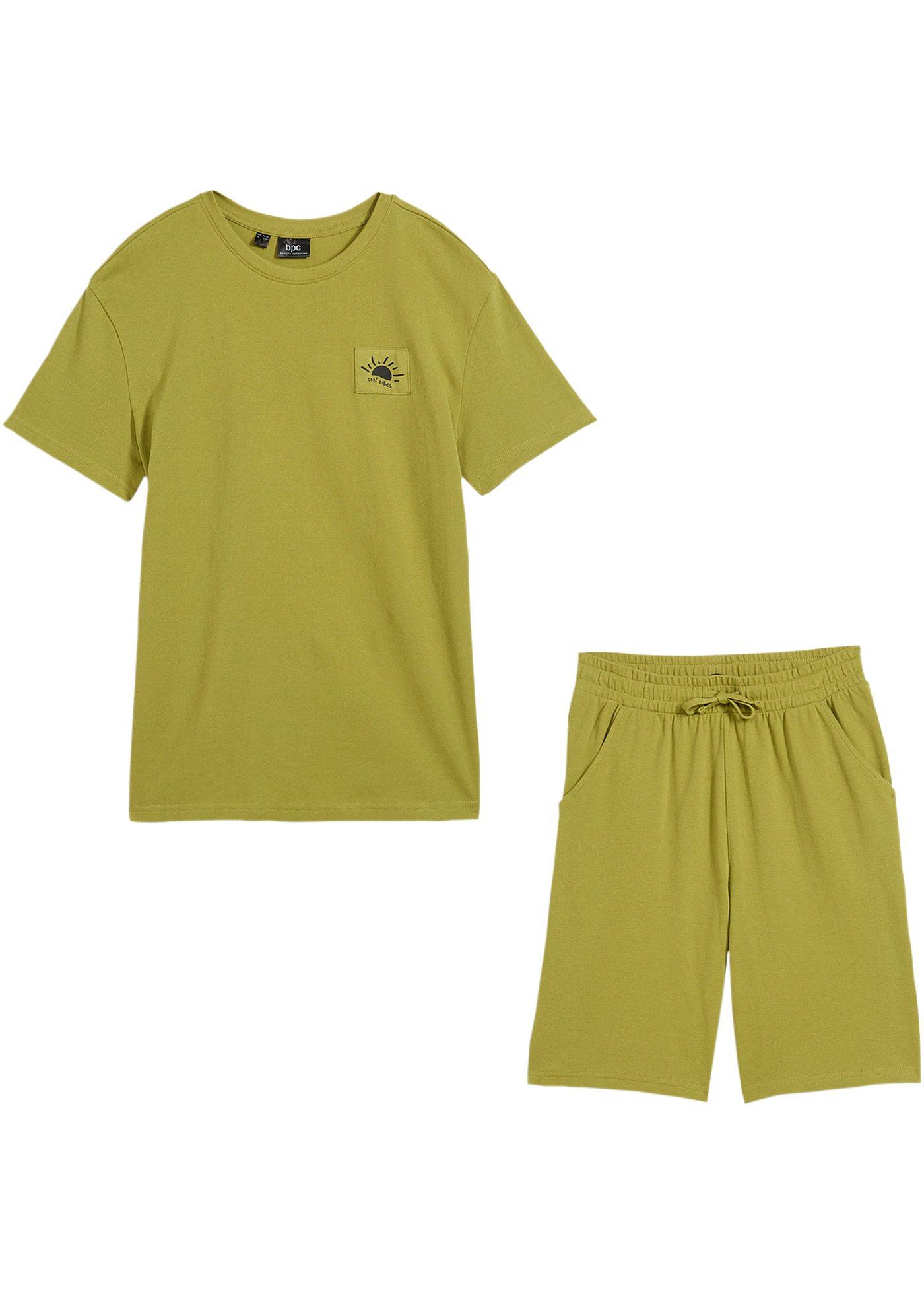 T-Shirt und kurze Hose aus Bio Baumwolle (2-tlg.Set)