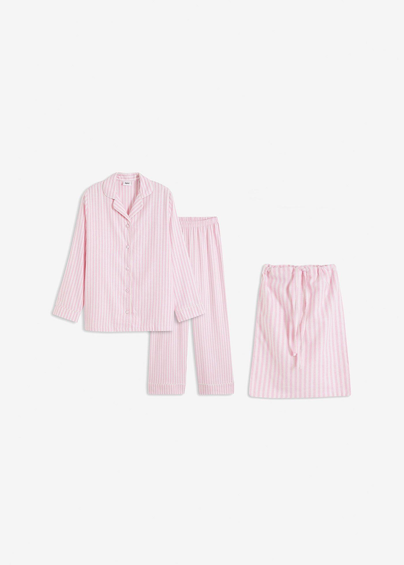Gewebter Flanell Pyjama mit Geschenktasche