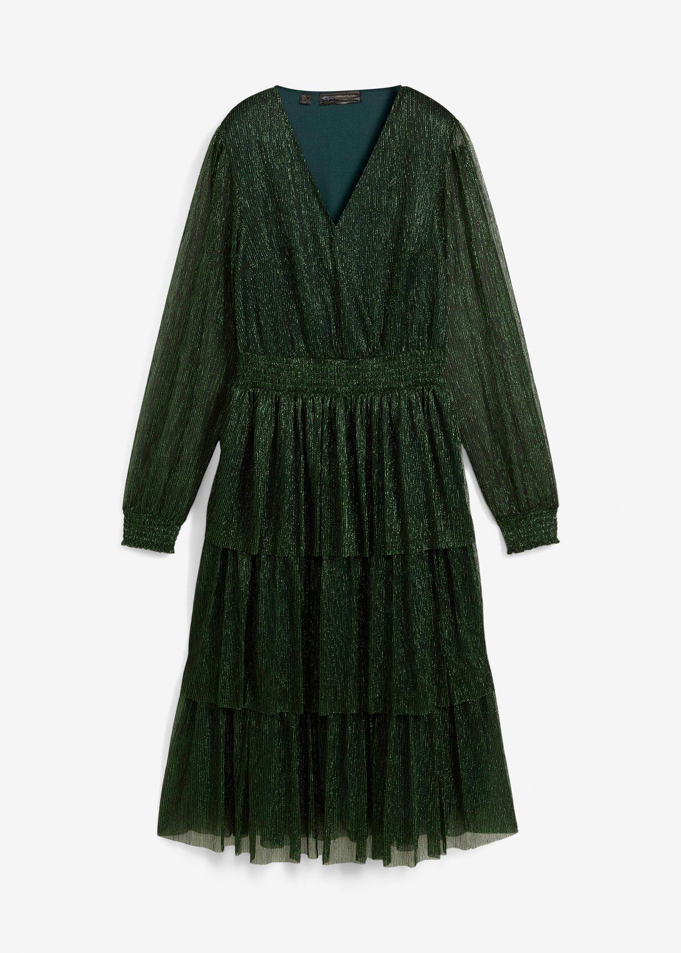 Shirtkleid mit Lurex