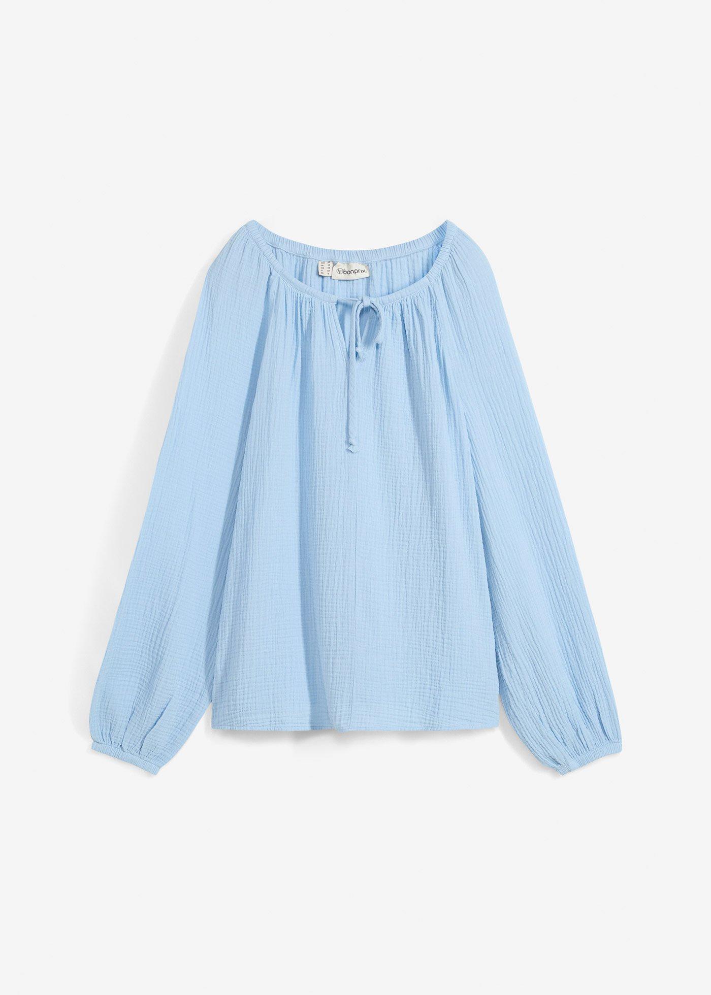 Musselin-Bluse aus Baumwolle