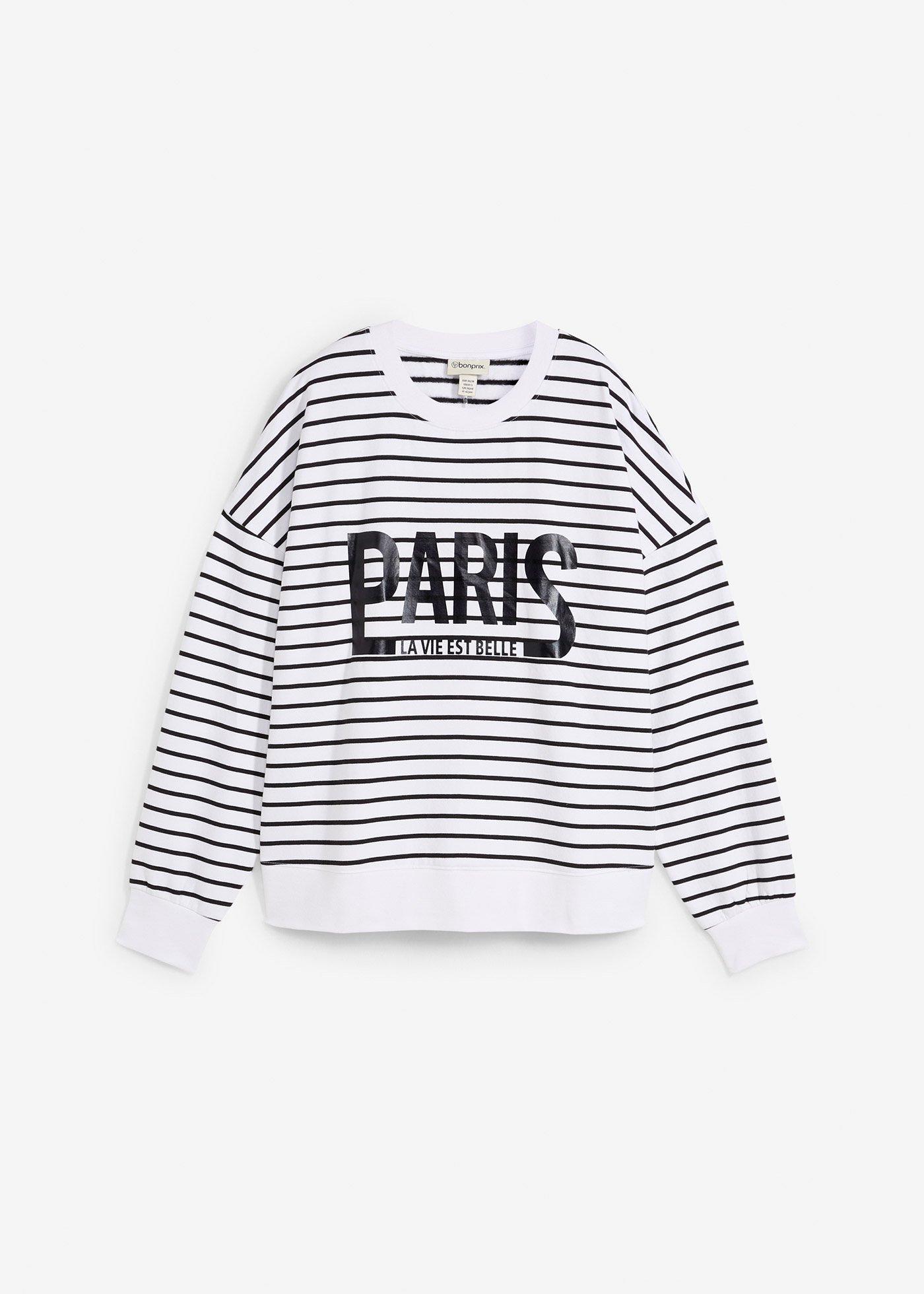 Oversize-Sweatshirt aus Baumwoll-Mix