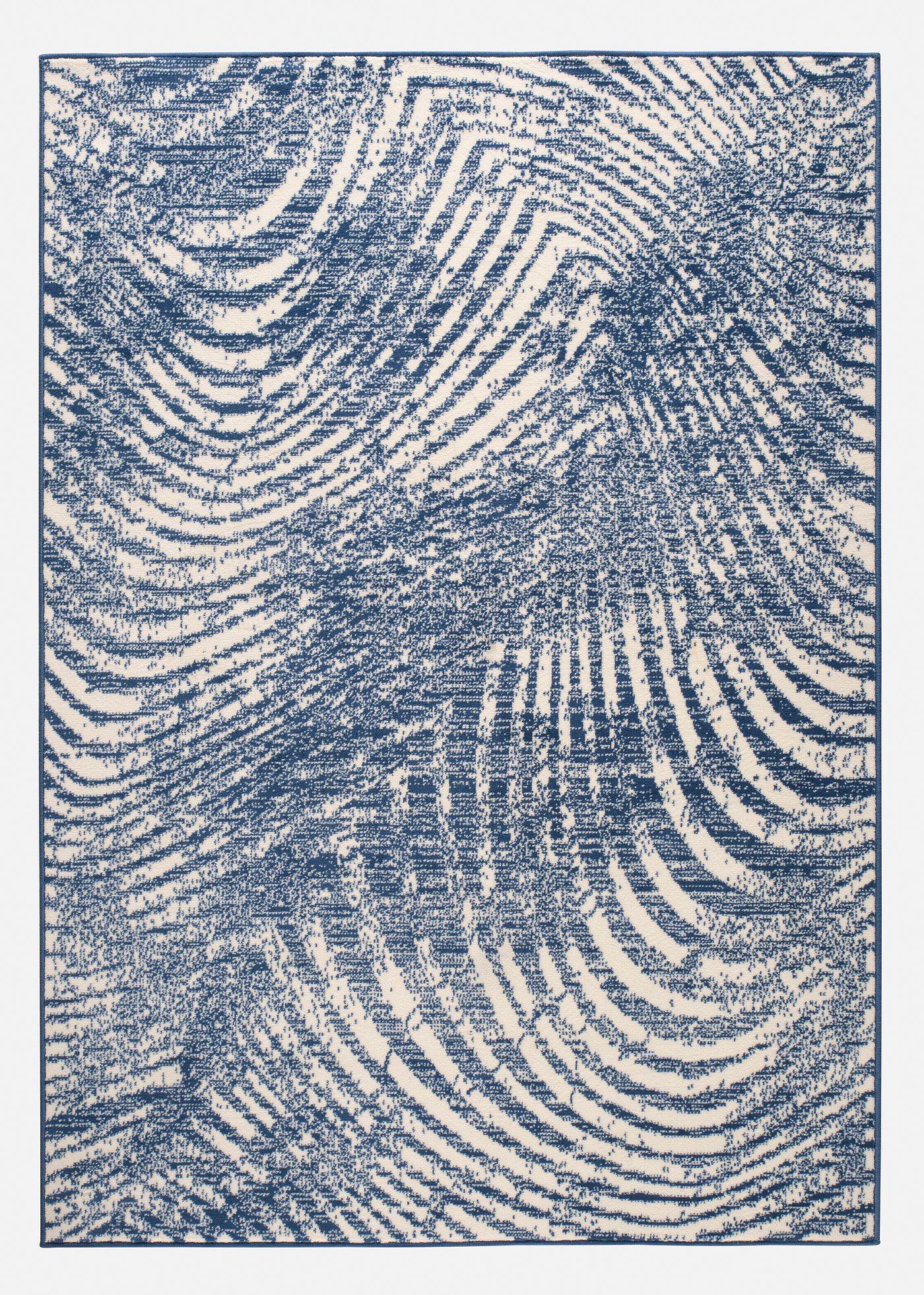 Teppich mit malerischer Musterung