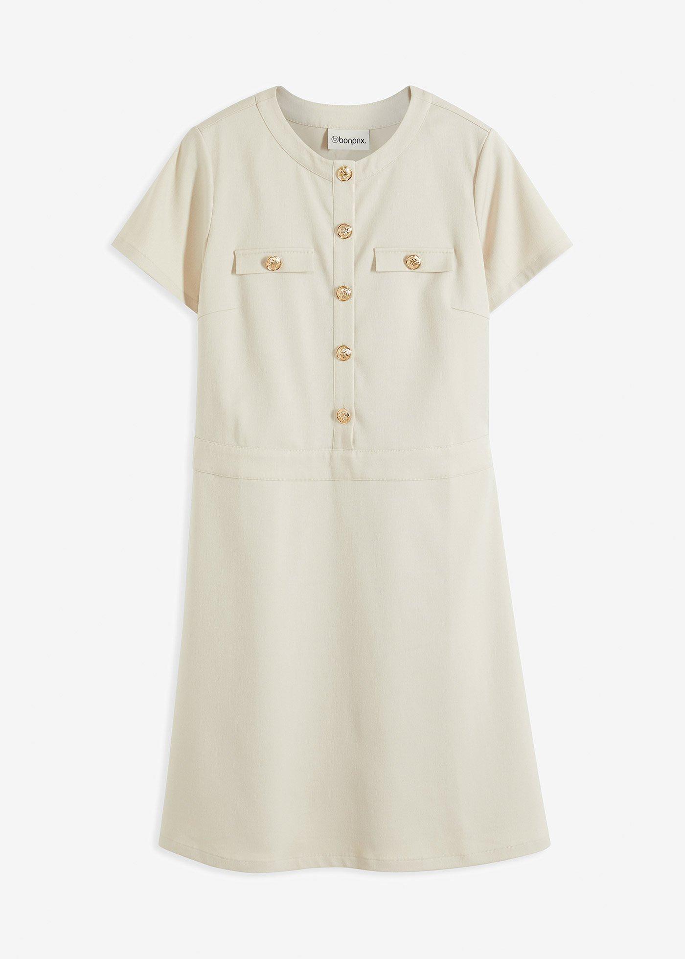 Kurzes Kleid mit leicht ausgestelltem Rockteil