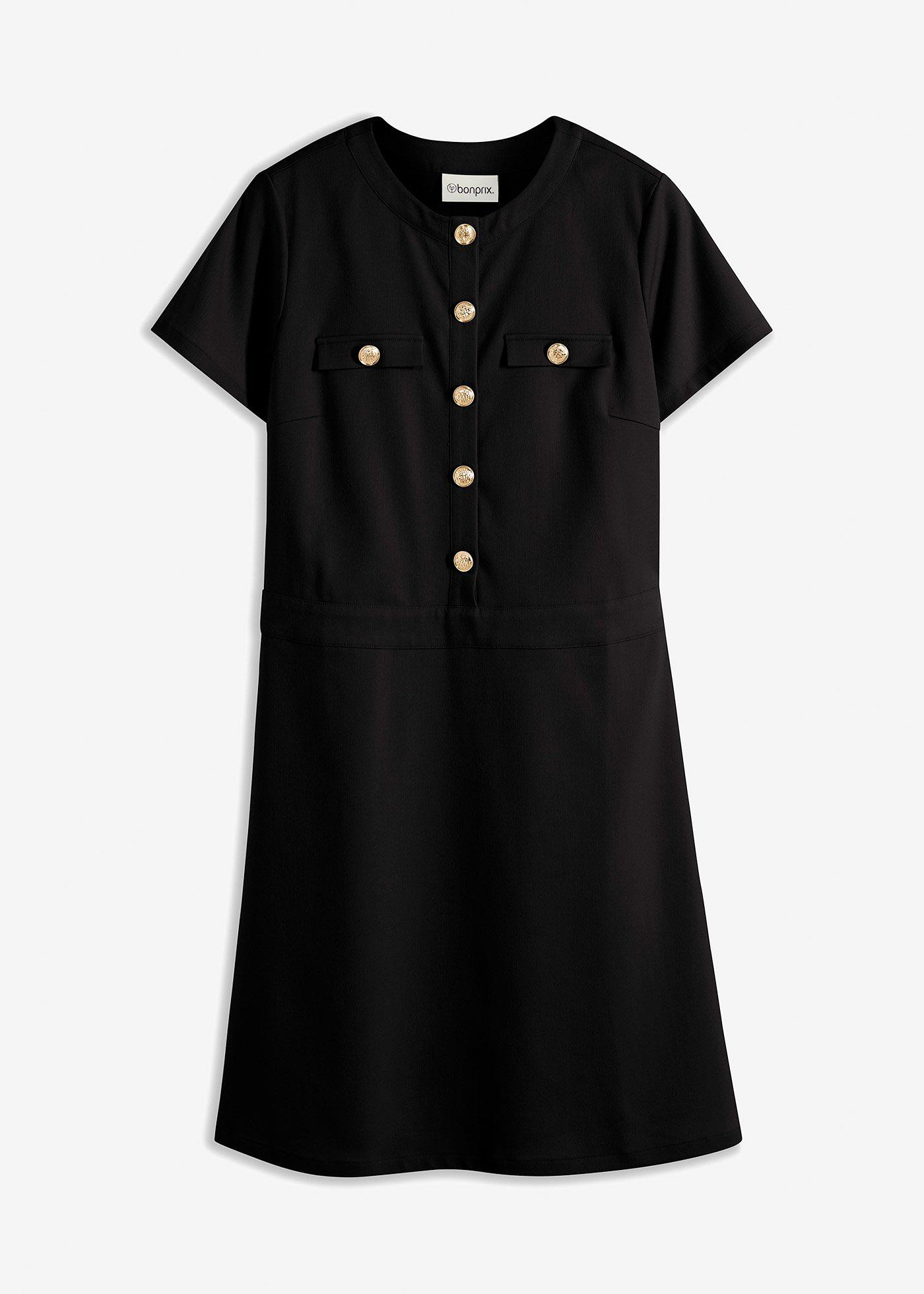 Kurzes Kleid mit leicht ausgestelltem Rockteil