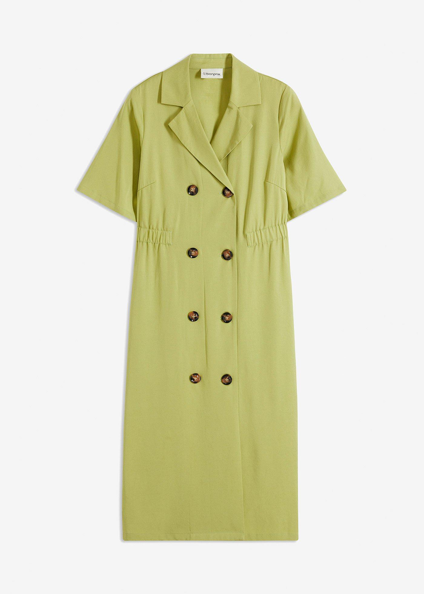 Kleid Lyocell mit Reverskragen