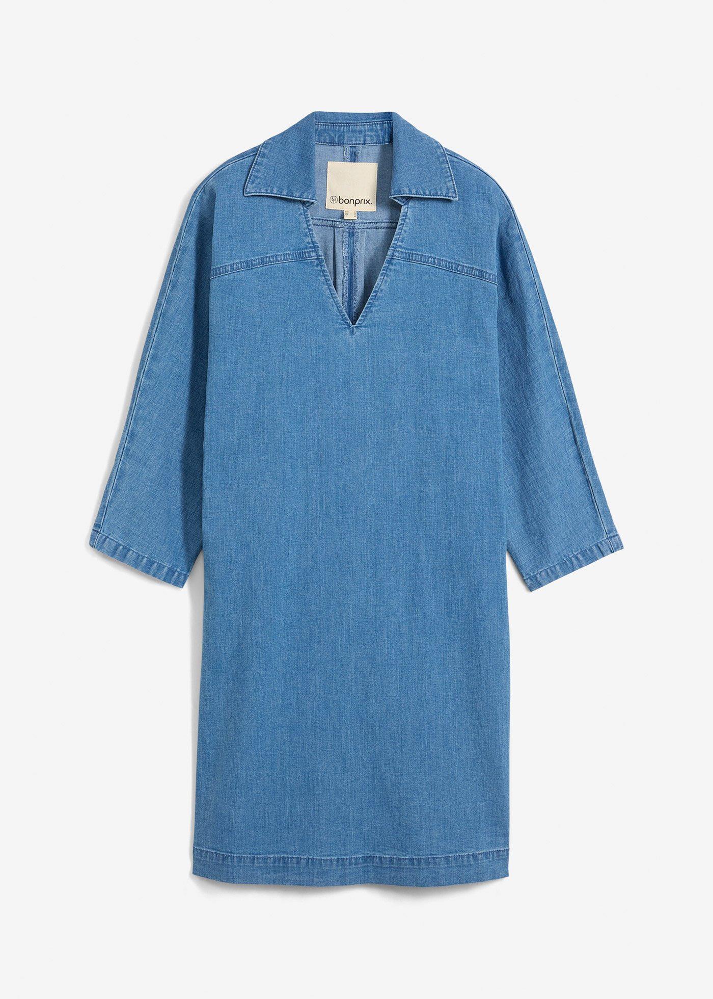 Jeans-Tunika-Kleid
