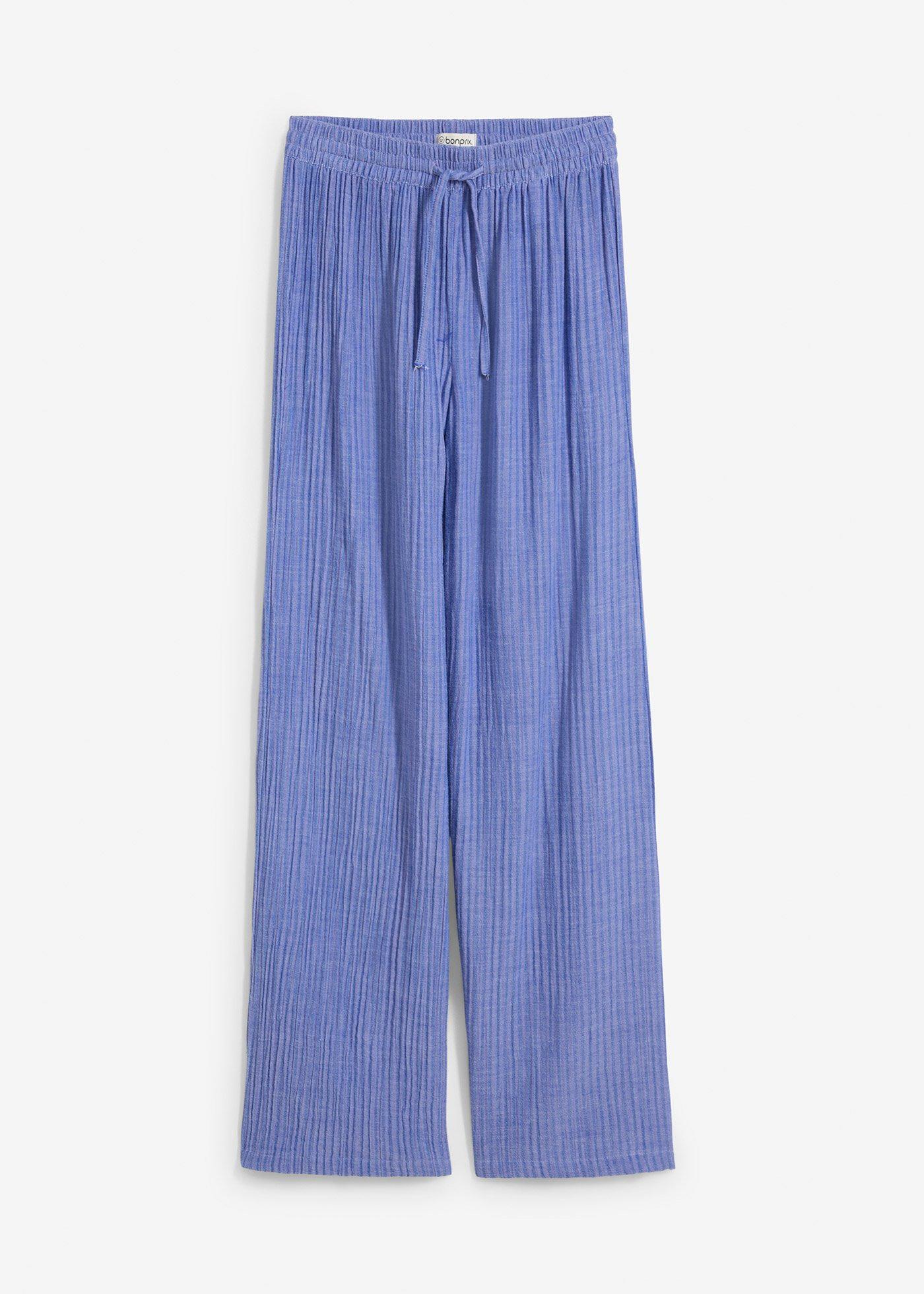 Gestreifte Palazzo-Hose