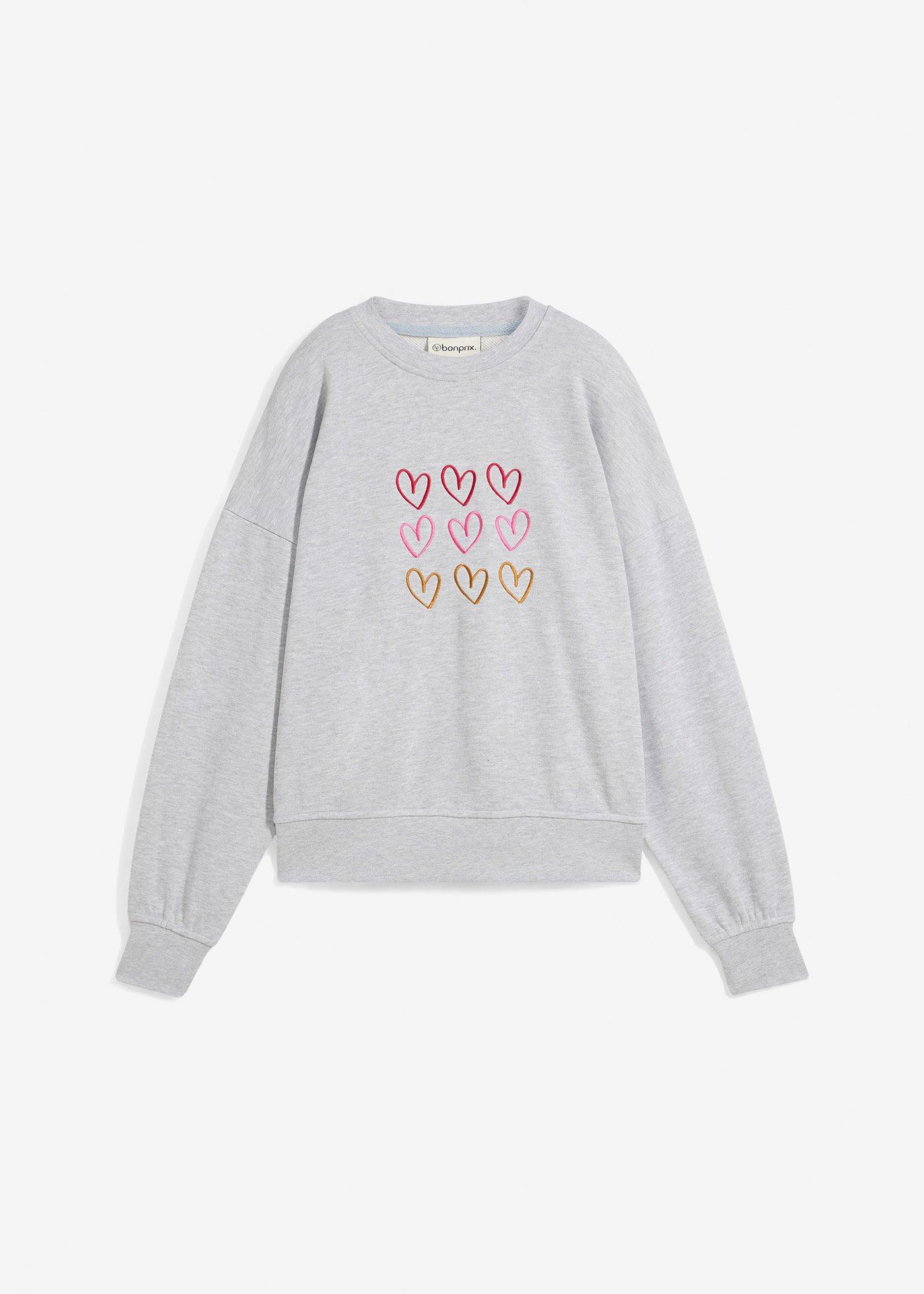 Sweatshirt aus Baumwollmix