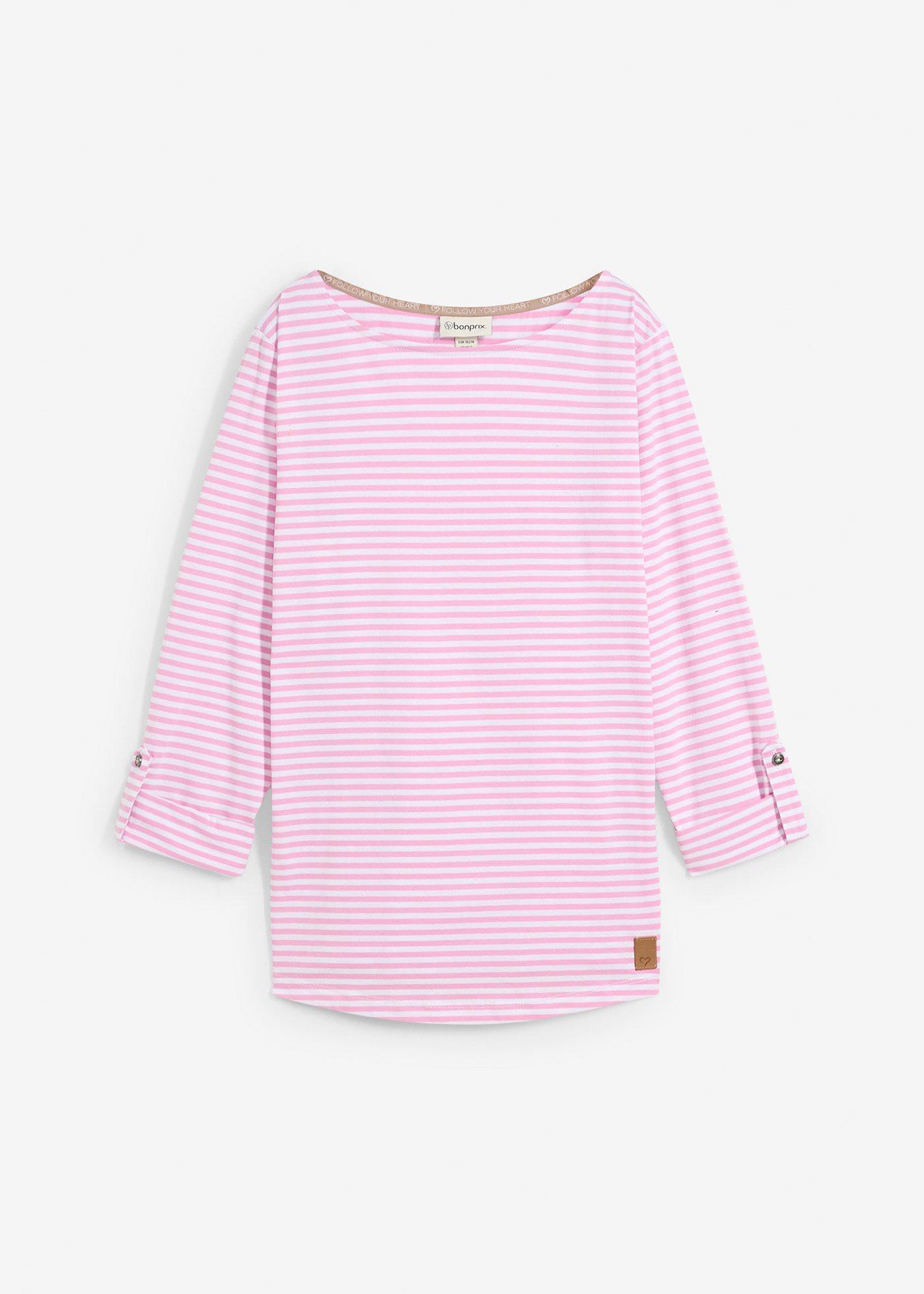 Langarmshirt aus reiner Baumwolle