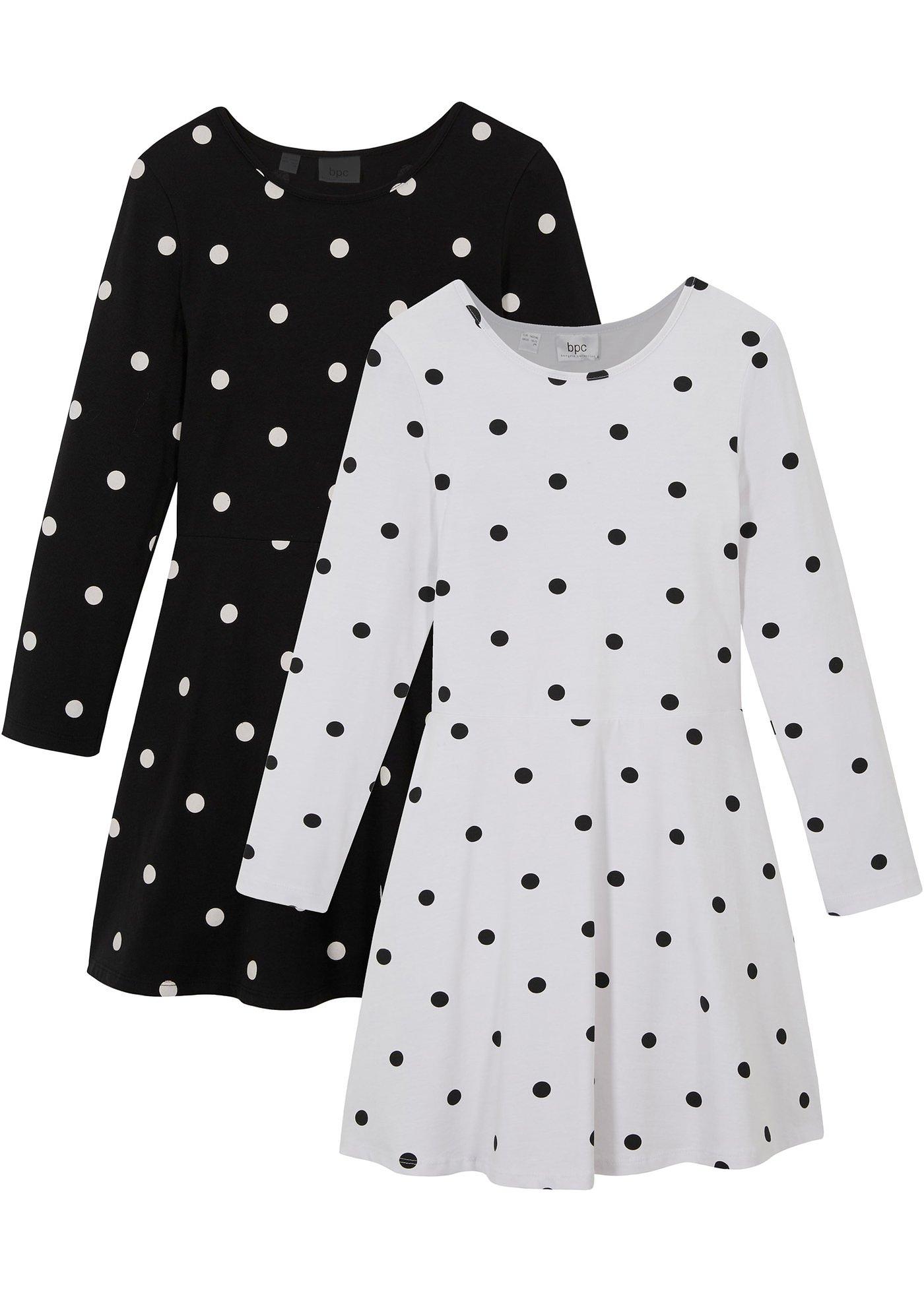 Shirtkleid (2er Pack) mit Bio-Baumwolle