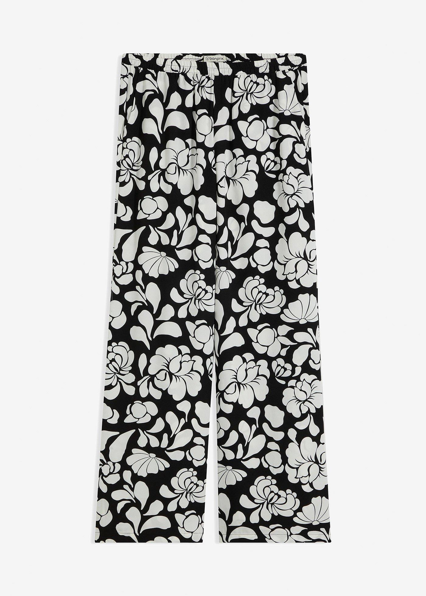 bedruckte Marlenehose