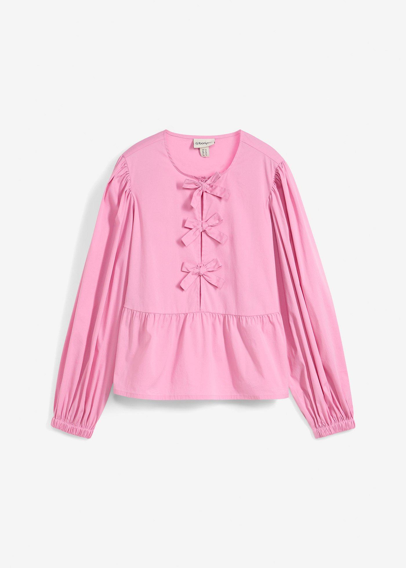 Bluse mit Schleifendetails