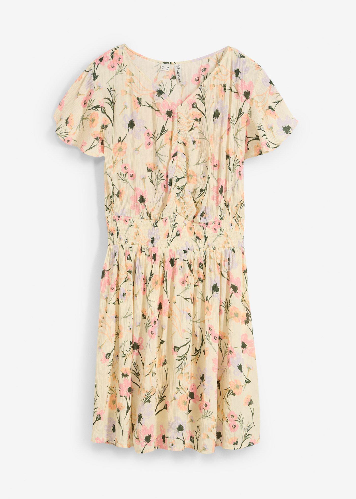Kleid aus fließender Viskose