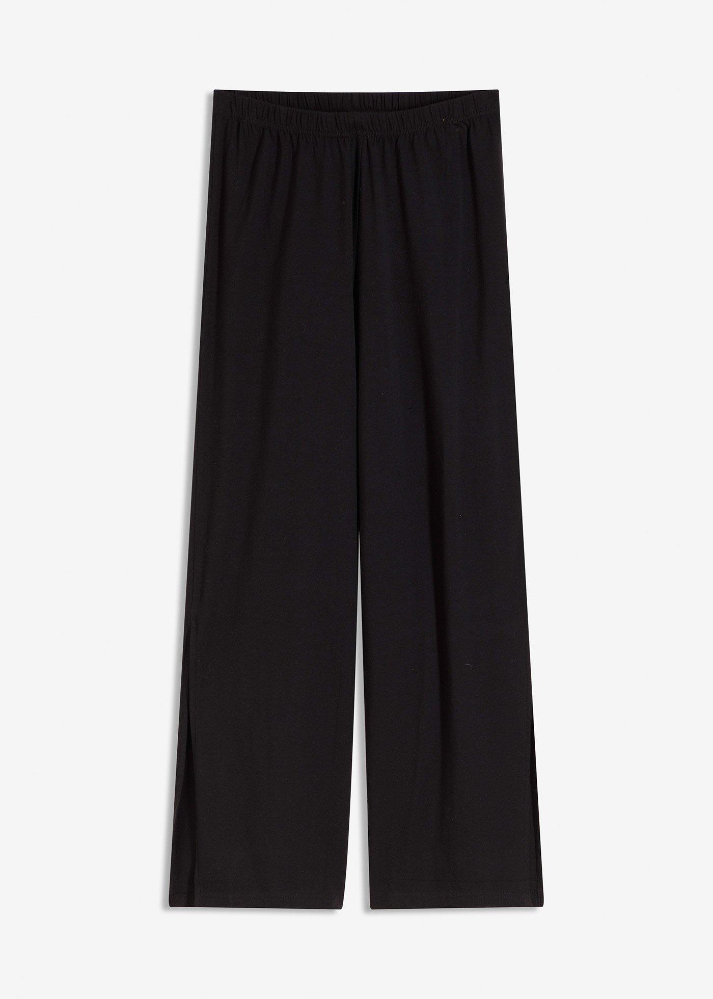 Loungewear Hose mit Seitenschlitz