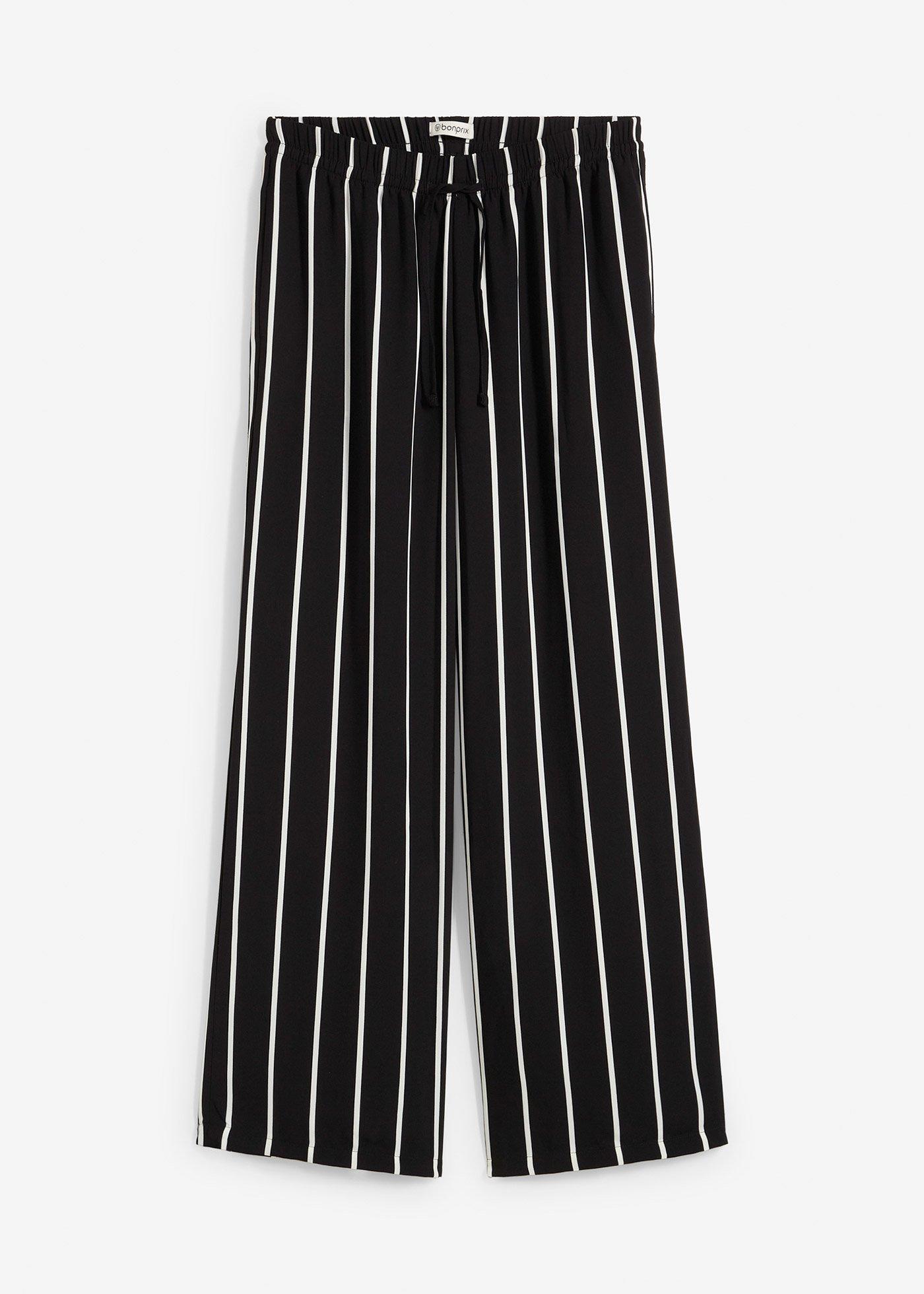 Marlenehose aus leichtem Crêpe