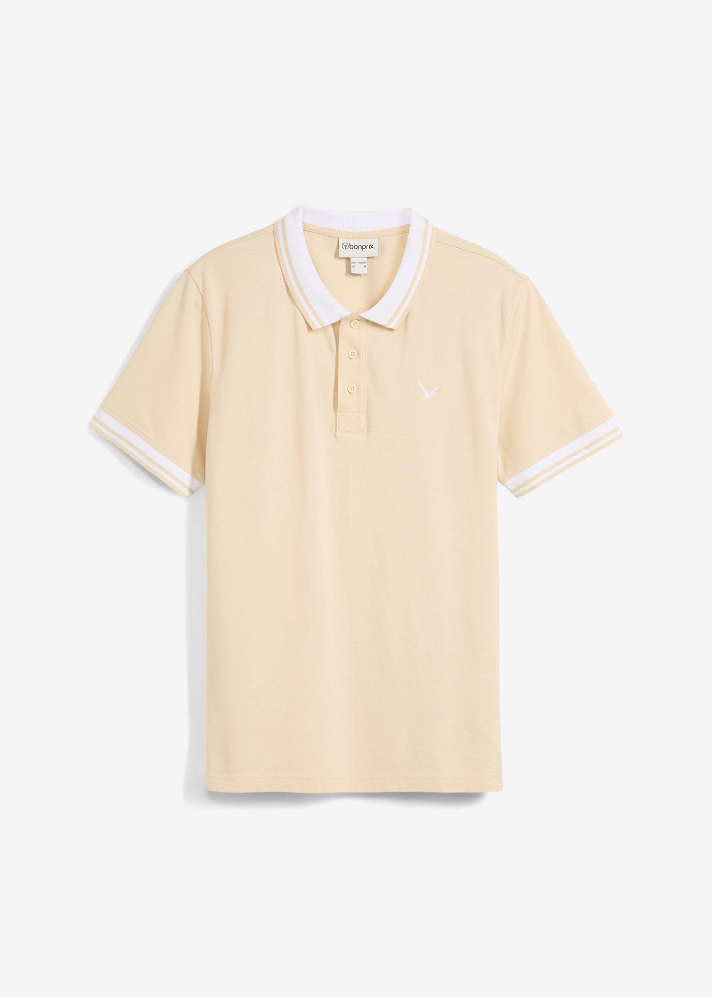 Piqué-Poloshirt aus reiner Bio-Baumwolle
