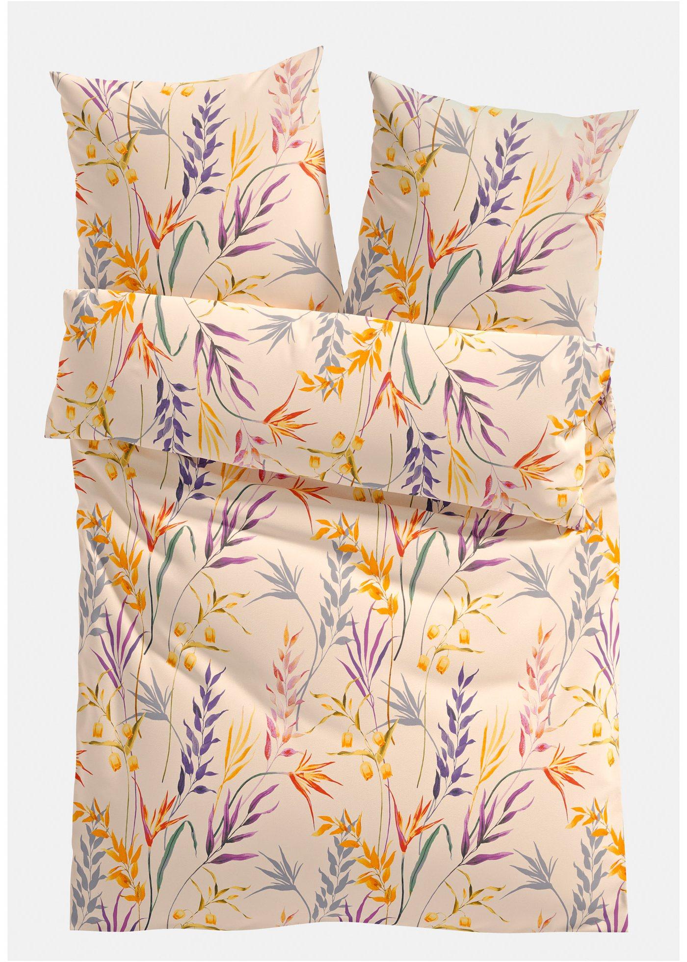 Bettwäsche mit floralem Design