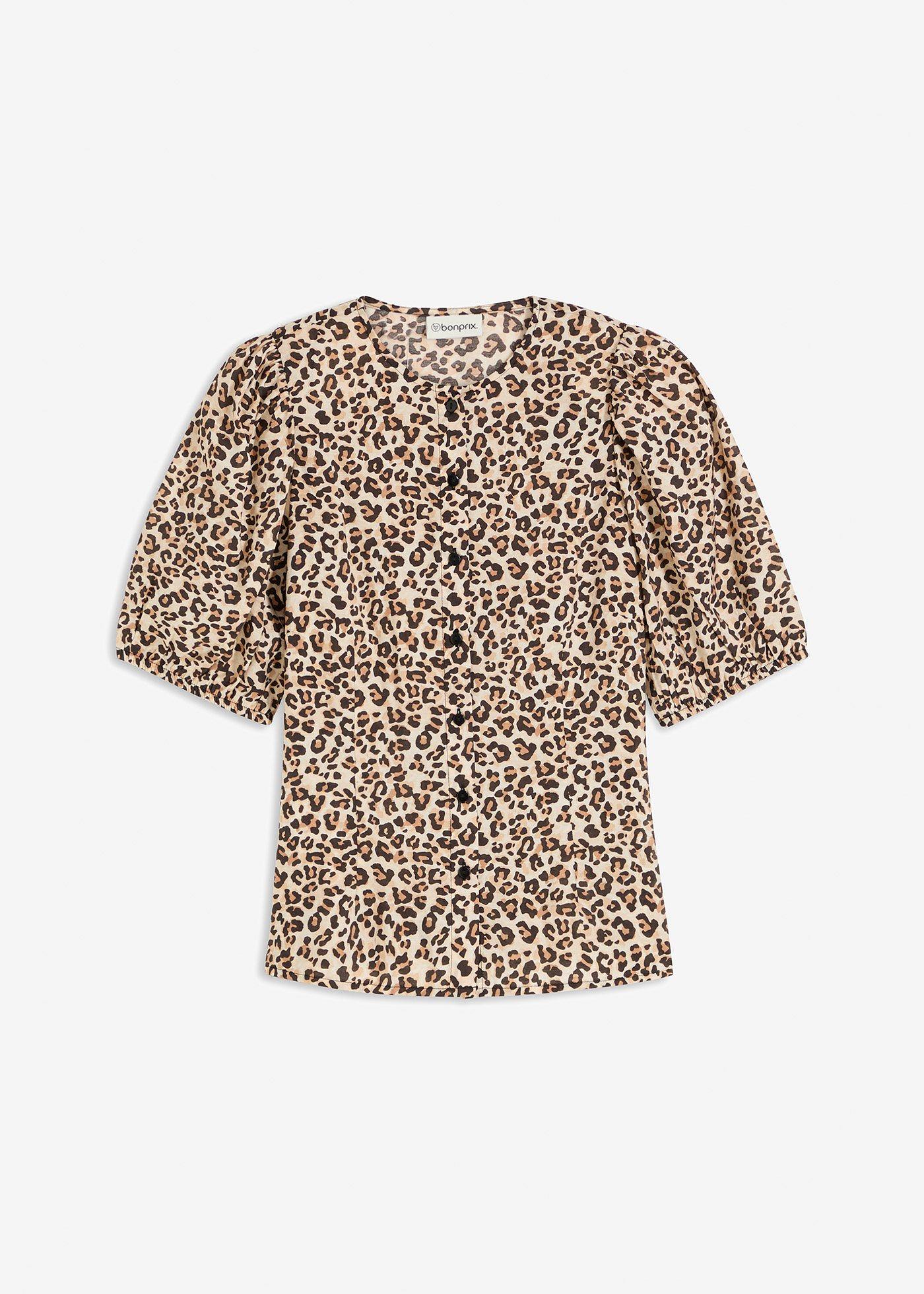 bedruckte Bluse