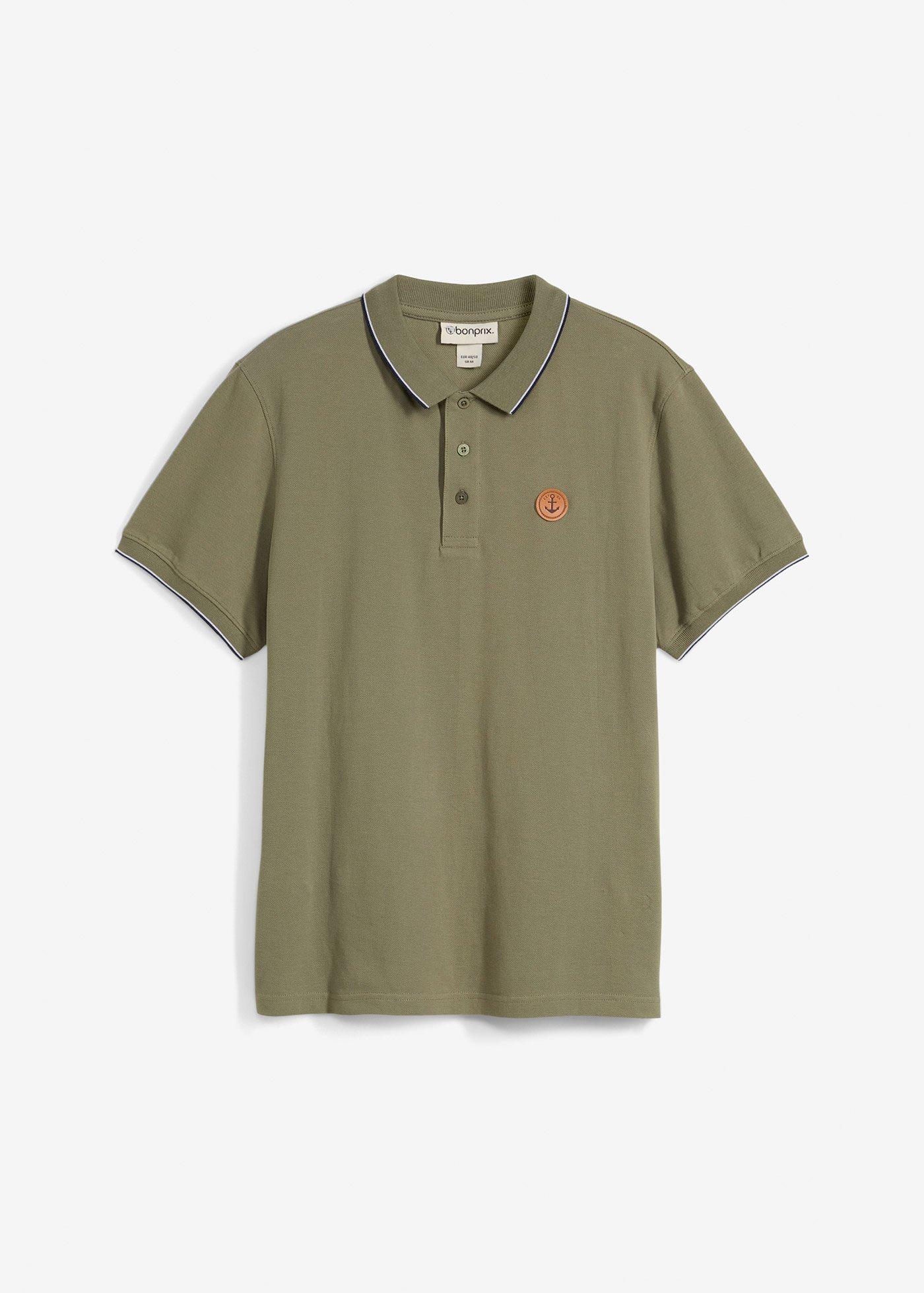 Piqué-Poloshirt aus reiner Bio-Baumwolle