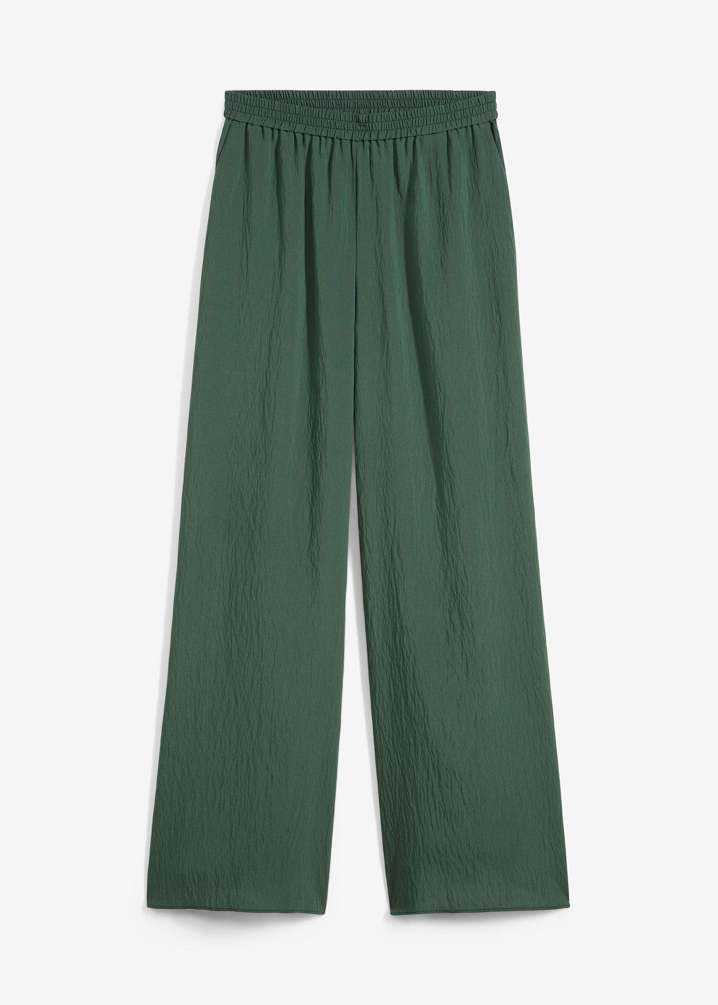 Hose aus aus strukturiertem Crinkle-Viskose-Mix