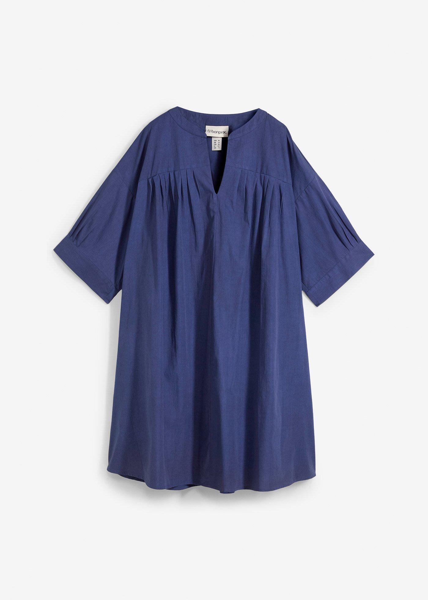 Kaftan-Kleid aus reiner Bio-Baumwolle