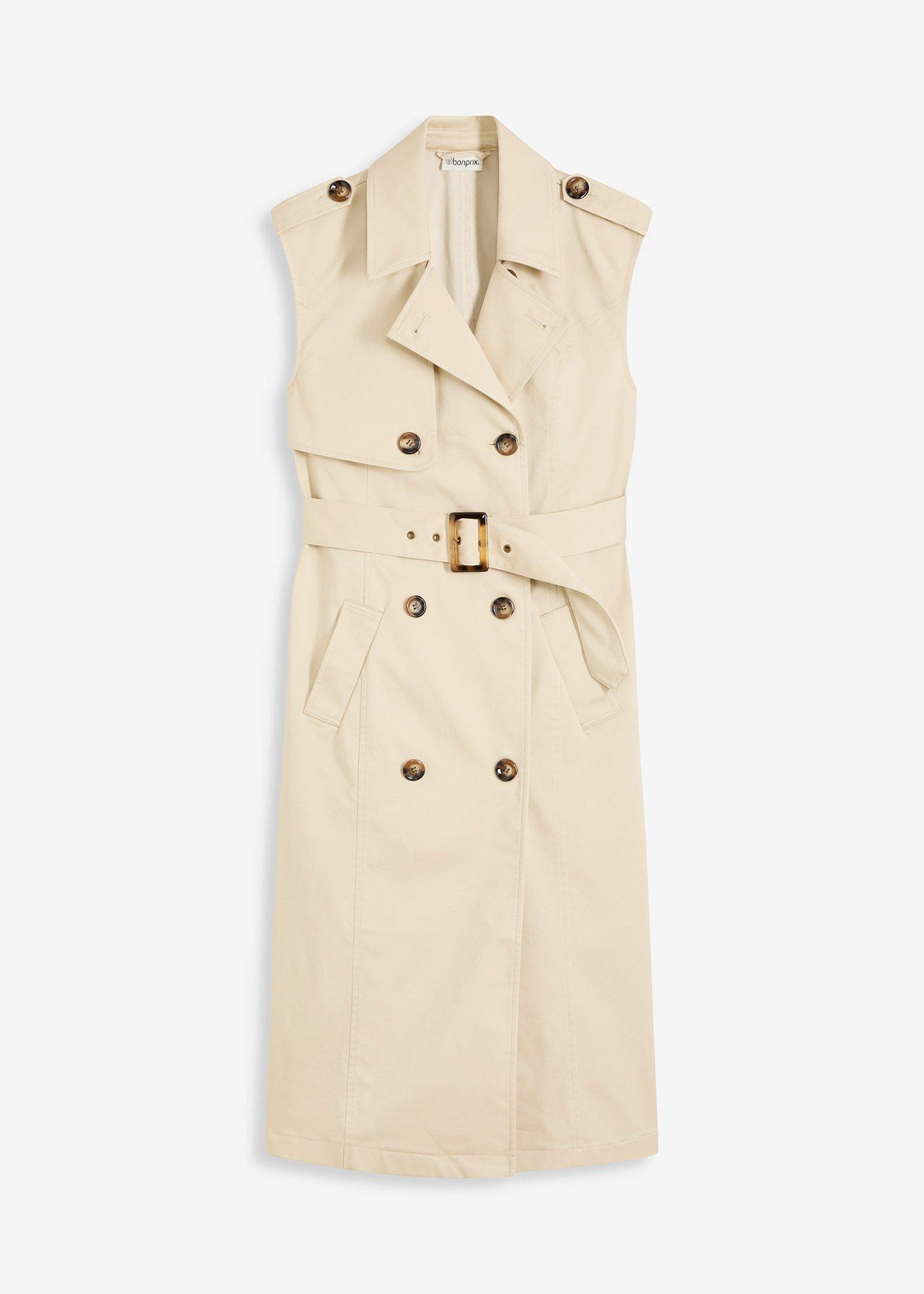 Trenchkleid mit Gürtel (2-tlg.)