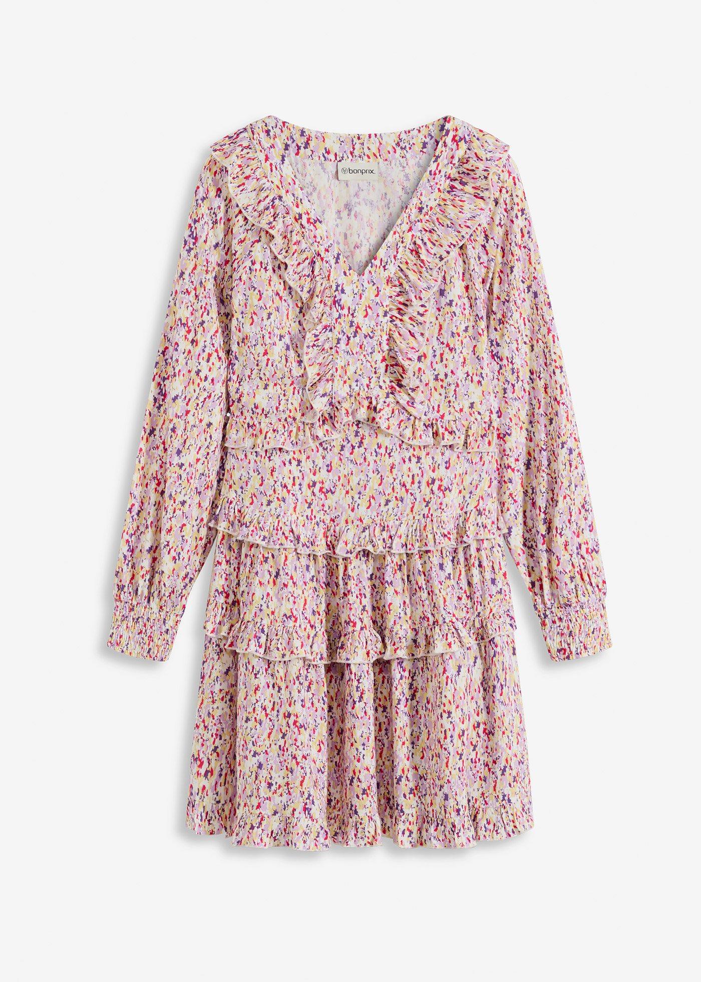 Kleid mit Volants