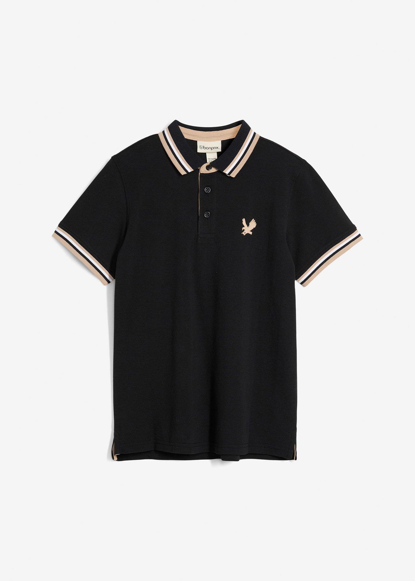 Pique-Poloshirt aus reiner Bio-Baumwolle