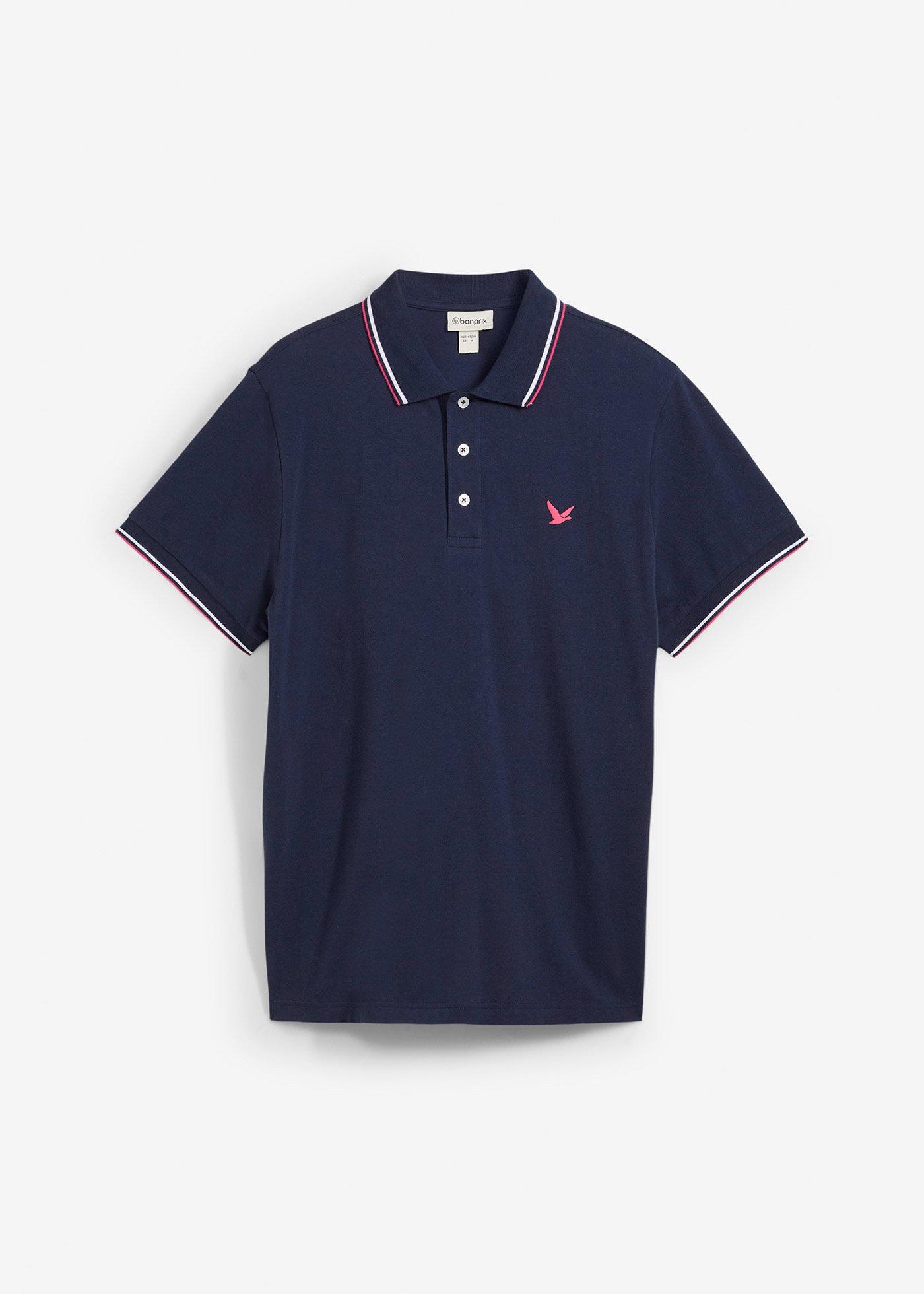 Piqué-Poloshirt aus reiner Bio-Baumwolle