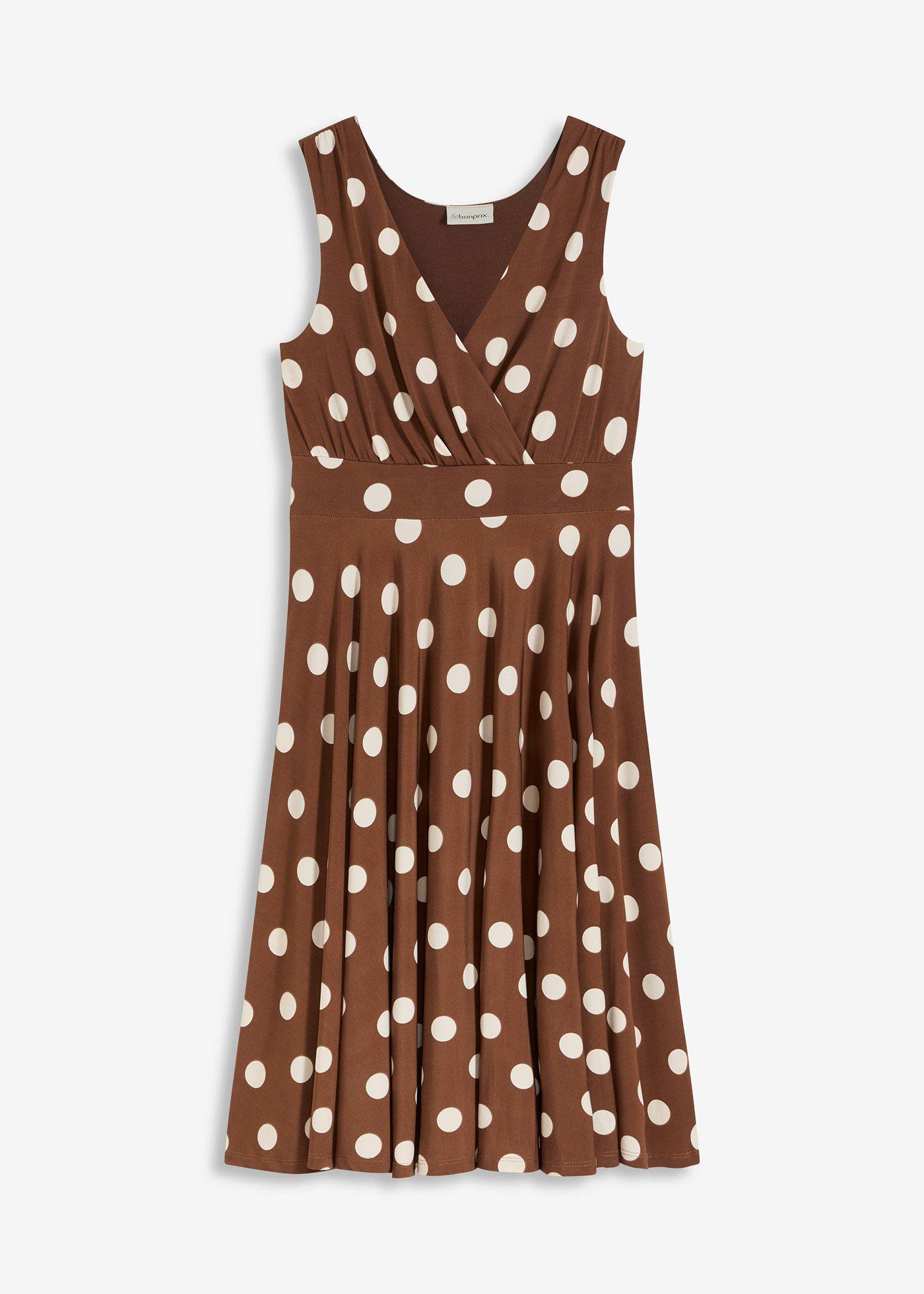 Shirtkleid mit Punkten