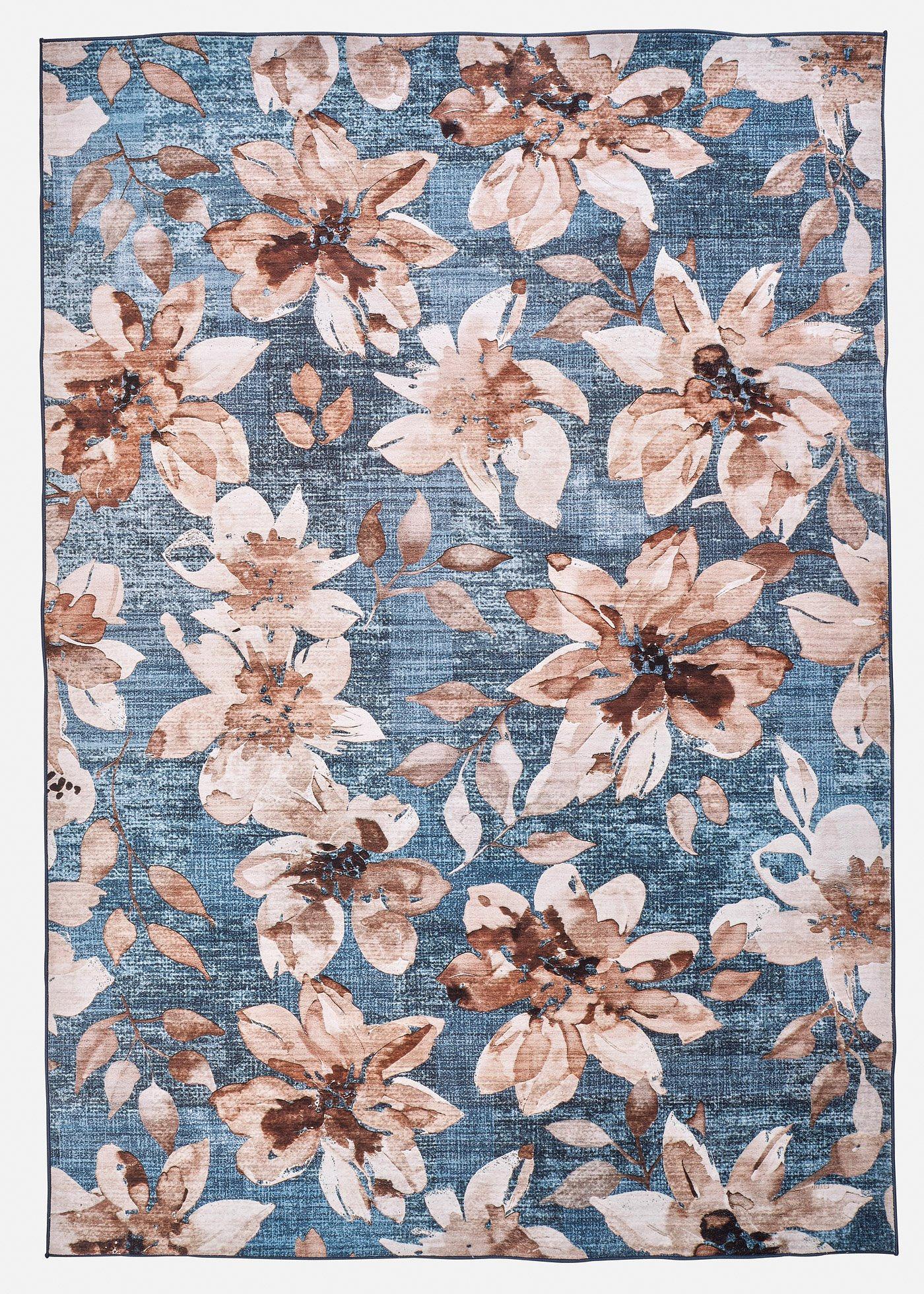 Teppich mit floraler Musterung