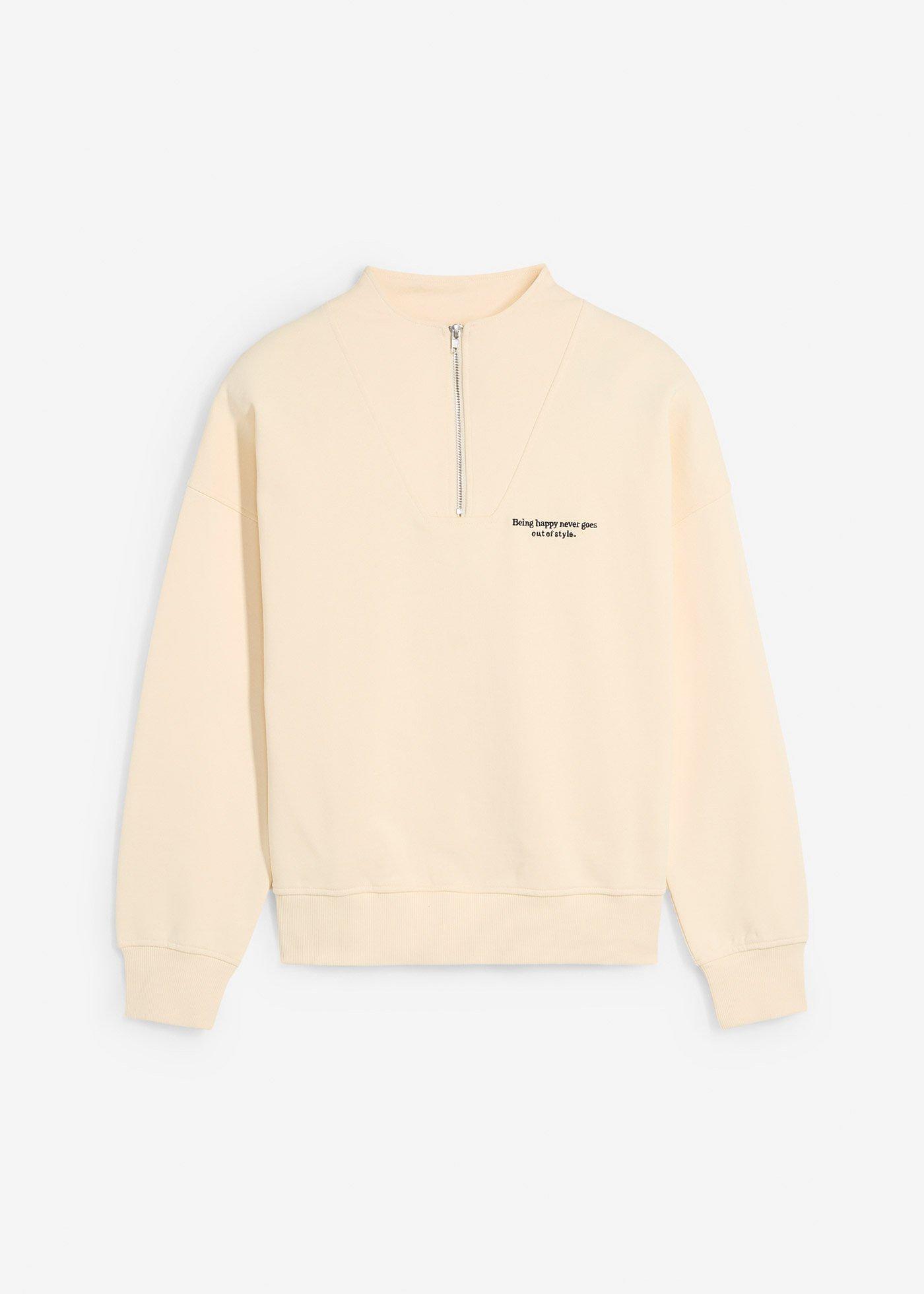 Oversize-Sweatshirt aus reiner Bio-Baumwolle